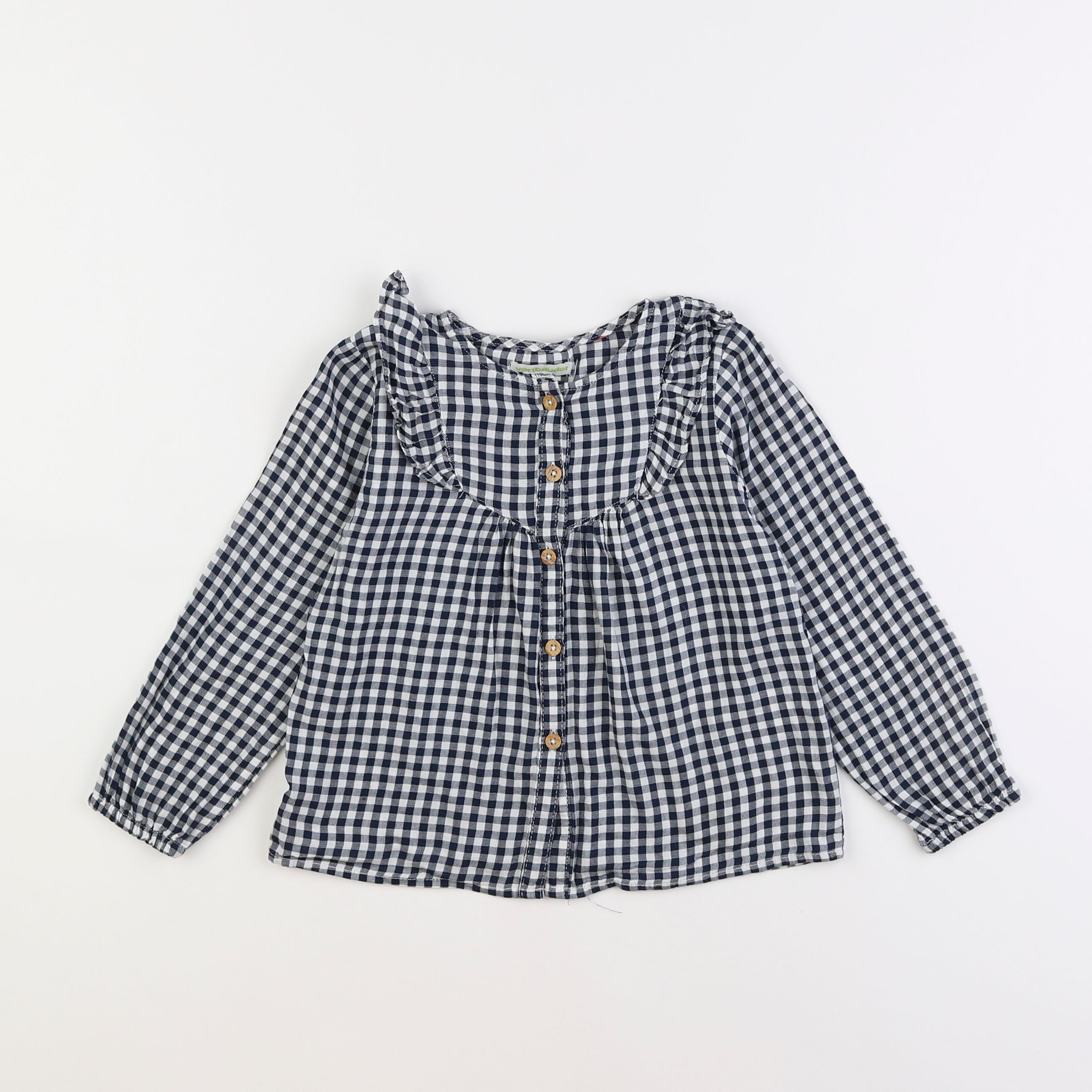 Vertbaudet - blouse bleu - 5 ans