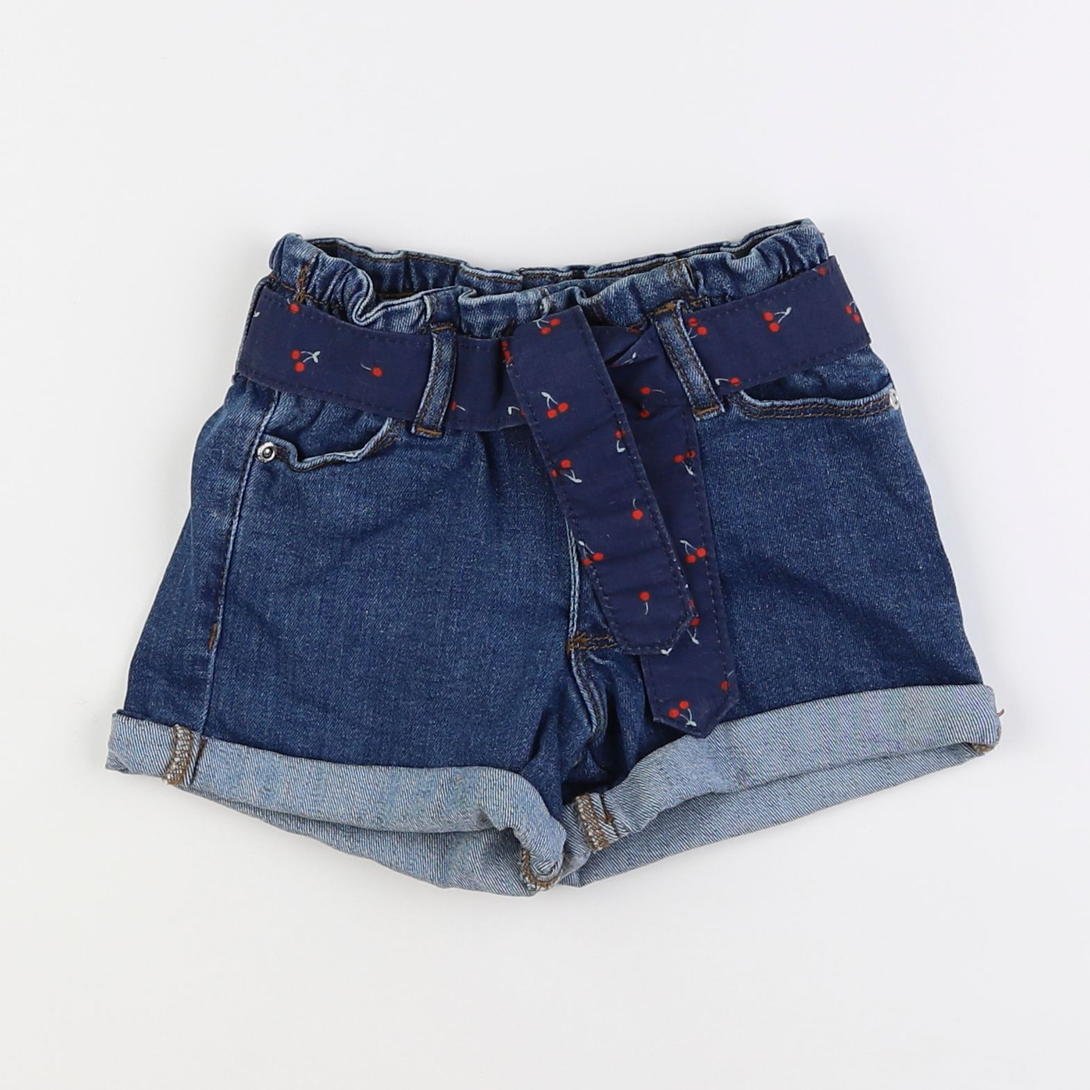 Vertbaudet - short bleu - 3 ans