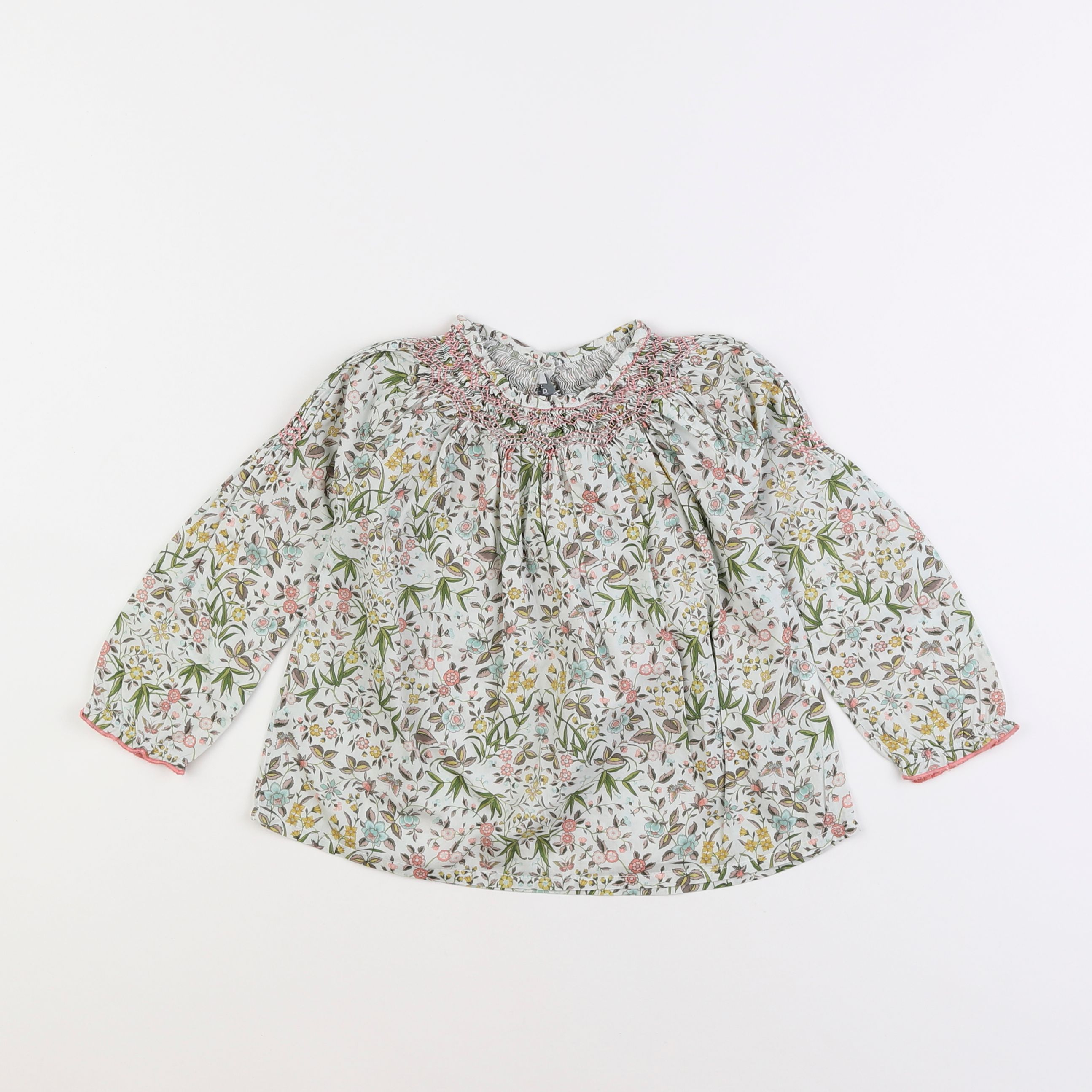 Marie Puce - blouse multicolore - 4 ans