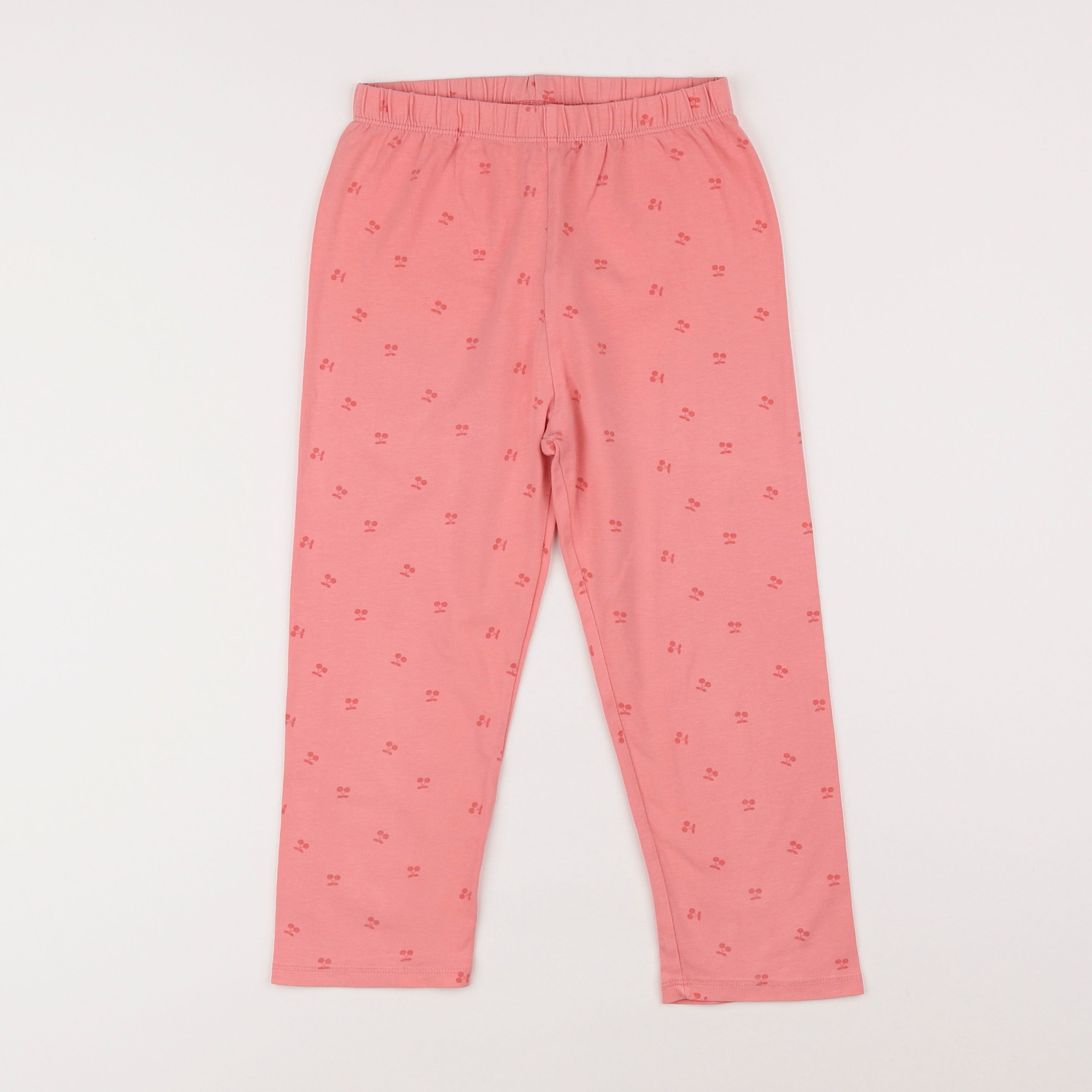 Vertbaudet - legging court rose - 10 ans