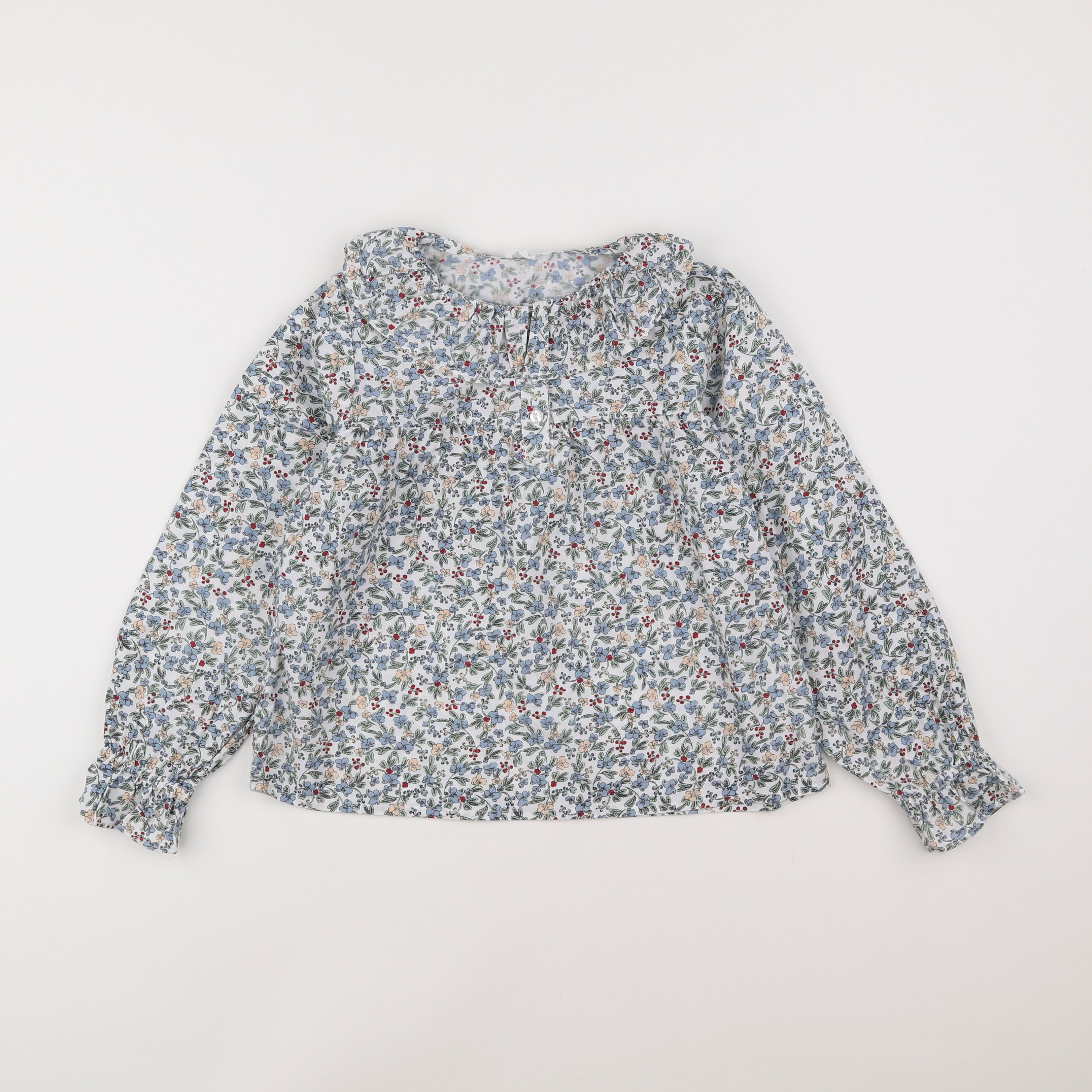 Vertbaudet - blouse multicolore - 8 ans