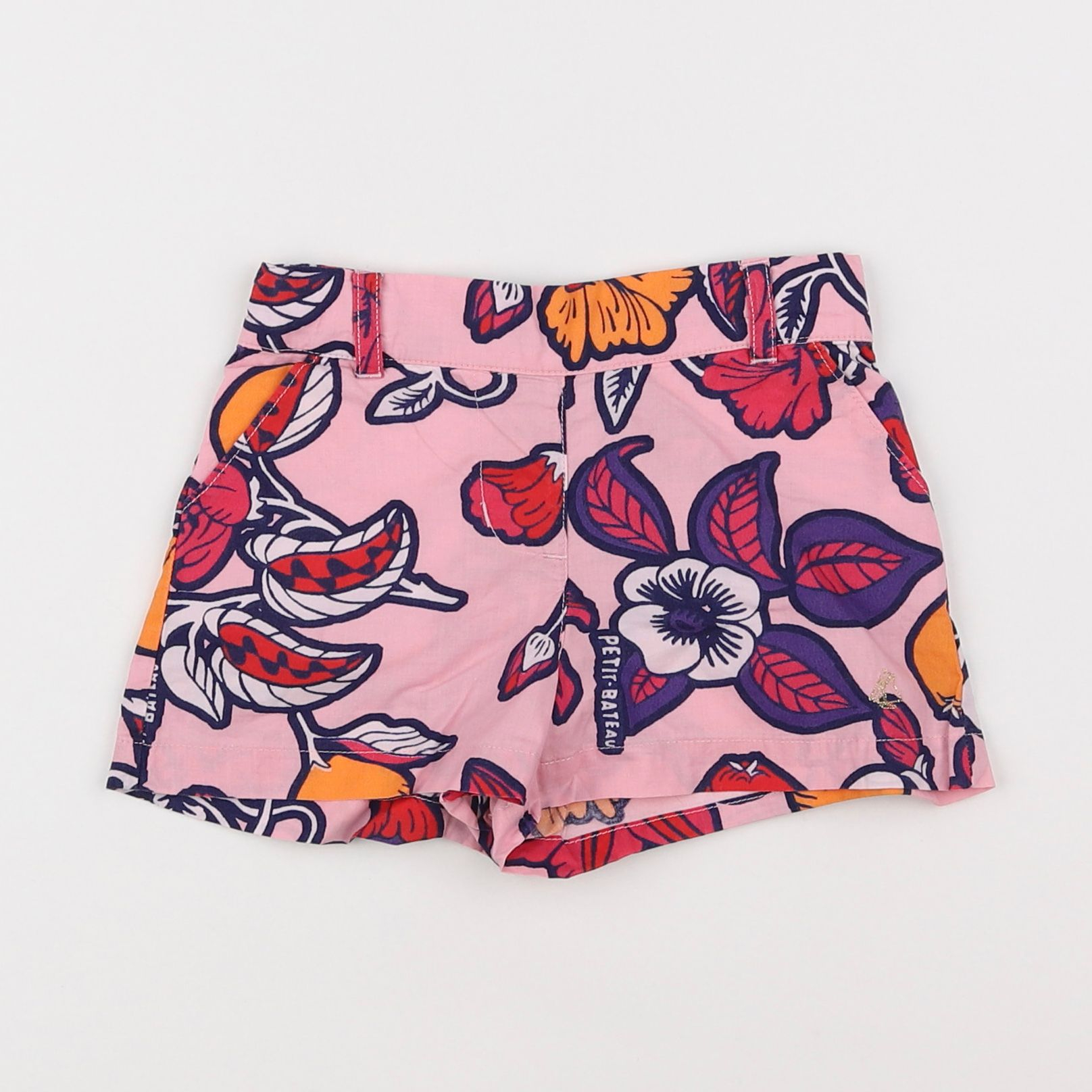 Petit Bateau - short multicolore - 3 ans