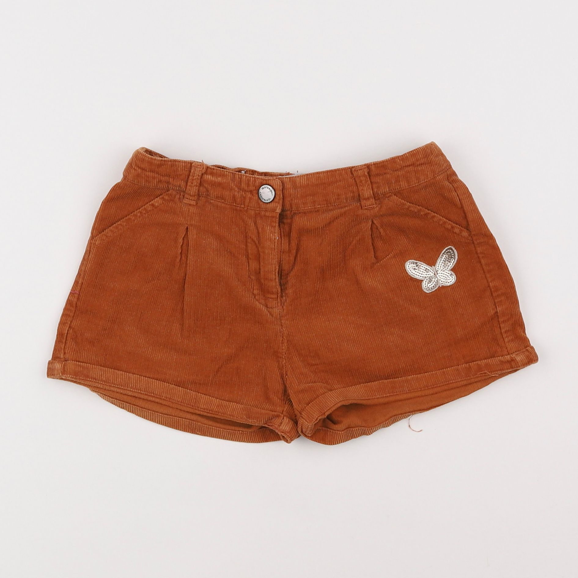 Vertbaudet - short marron - 6 ans