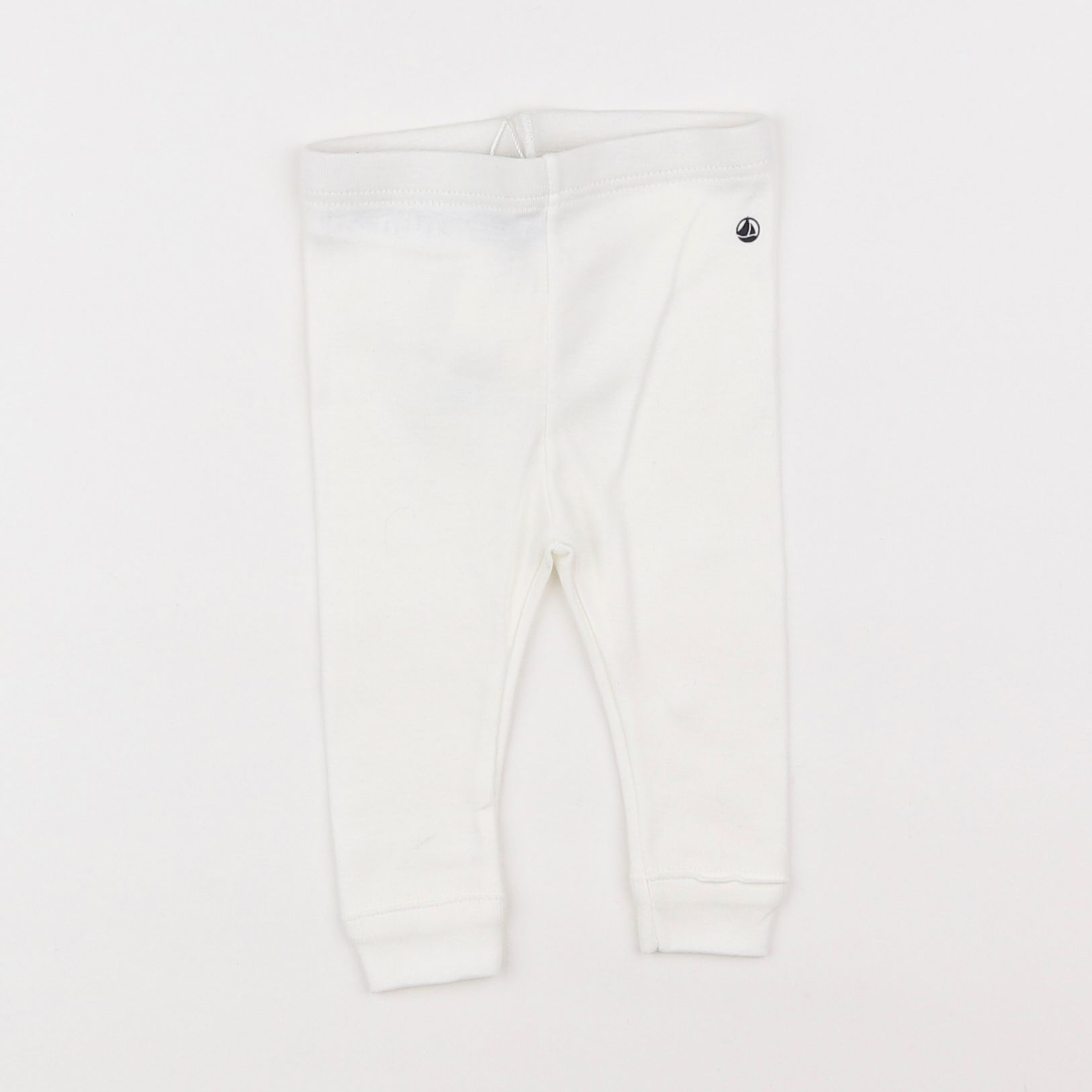 Petit Bateau - legging blanc - 3 mois