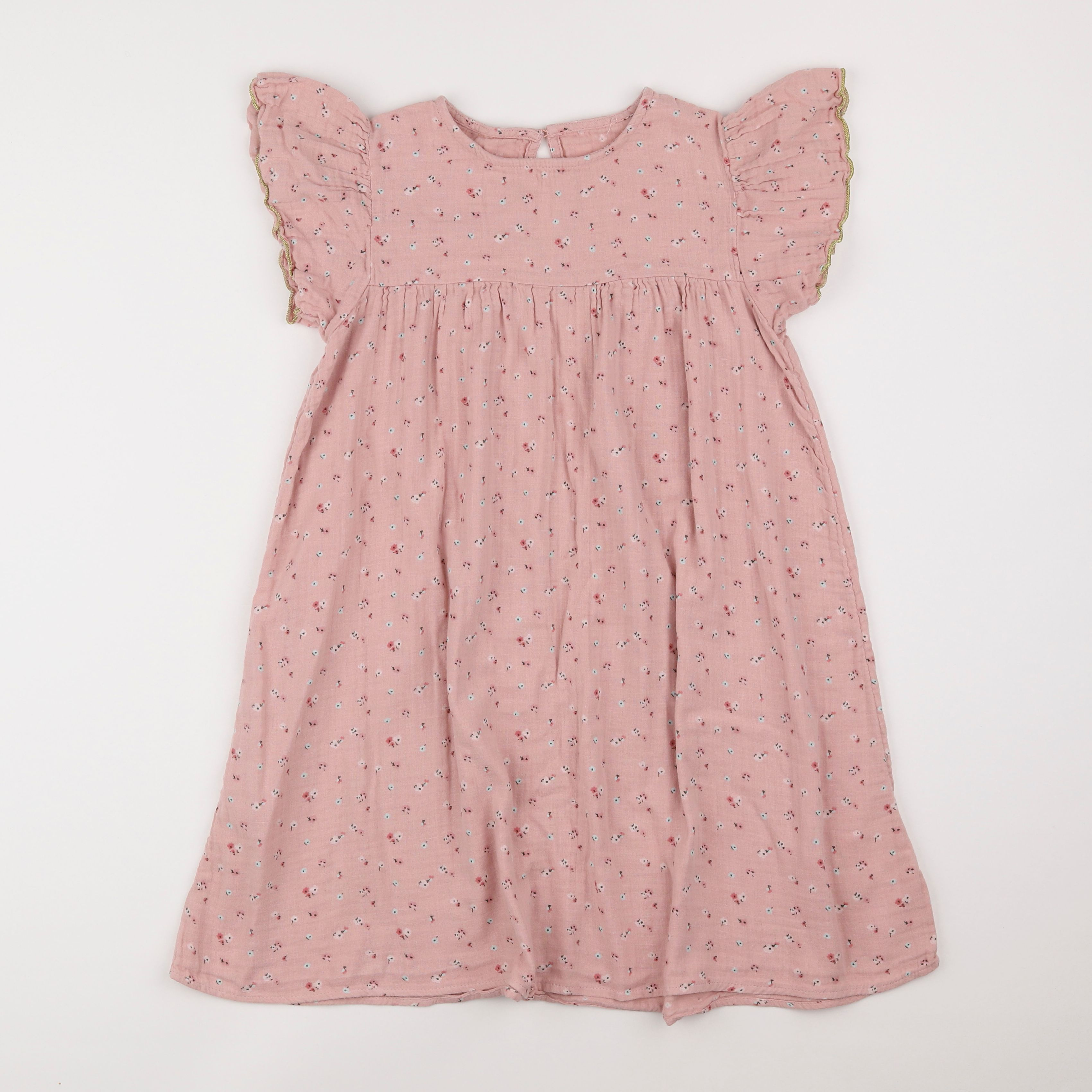 Vertbaudet - robe rose - 10 ans