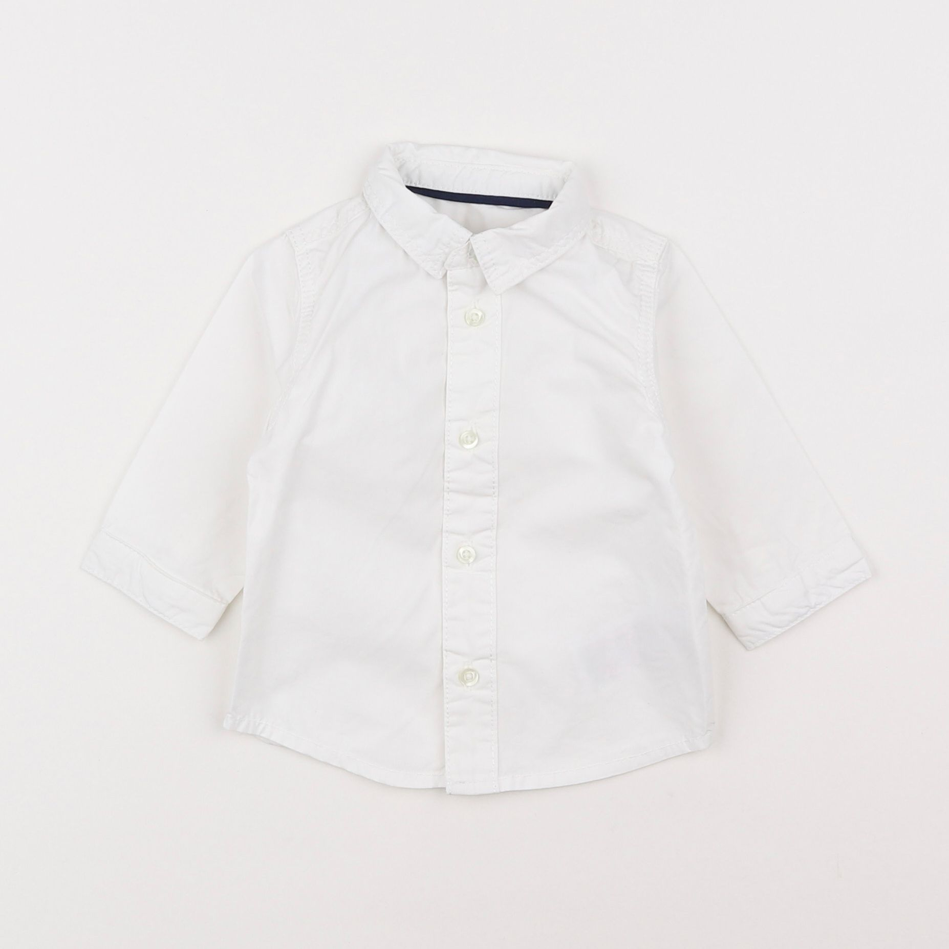 Vertbaudet - chemise blanc - 3 mois