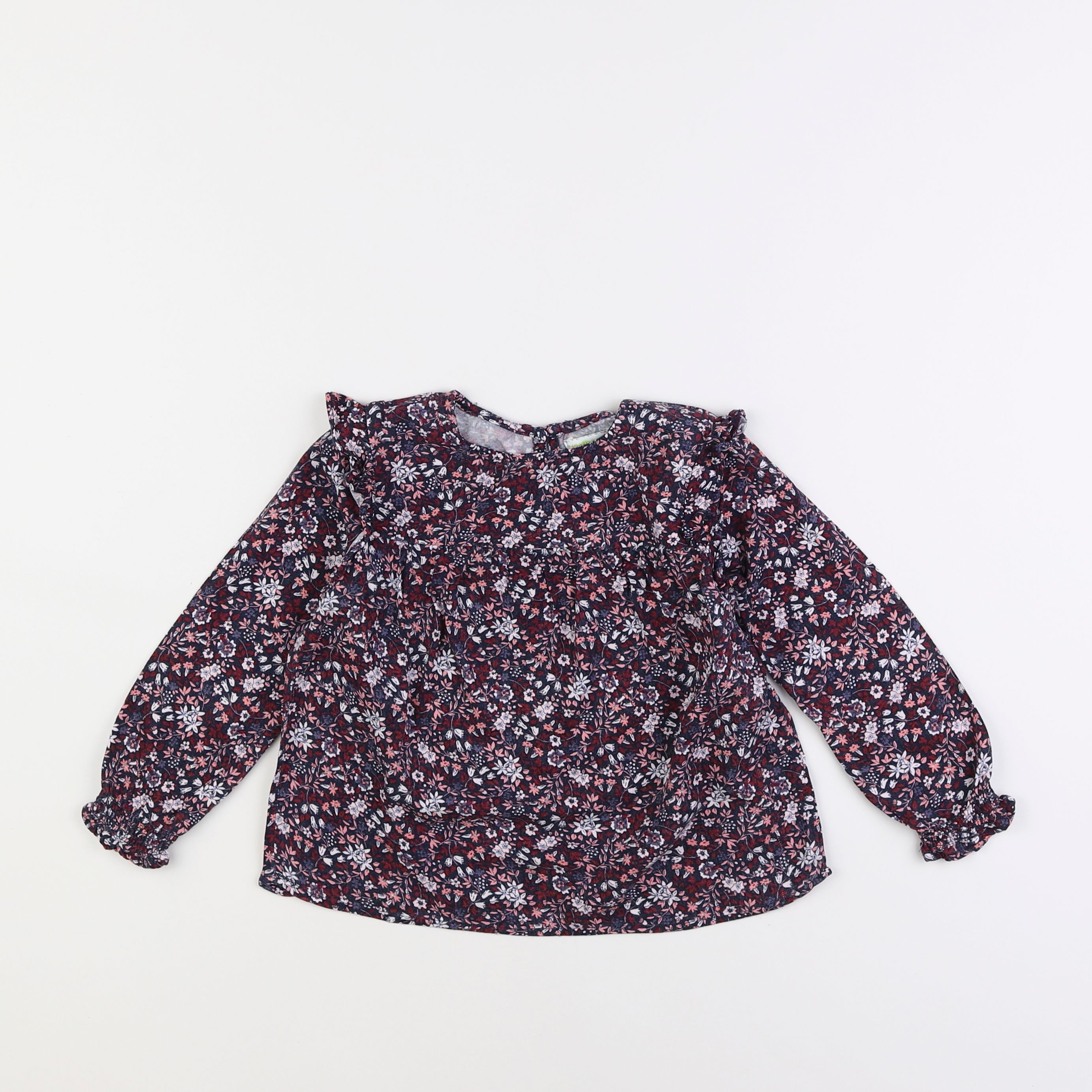 Vertbaudet - blouse rose, rouge - 4 ans