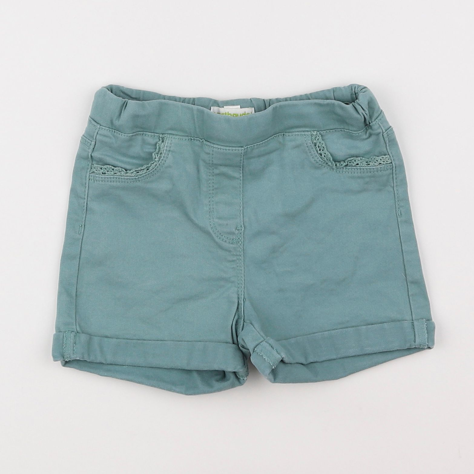 Vertbaudet - short vert - 6 ans