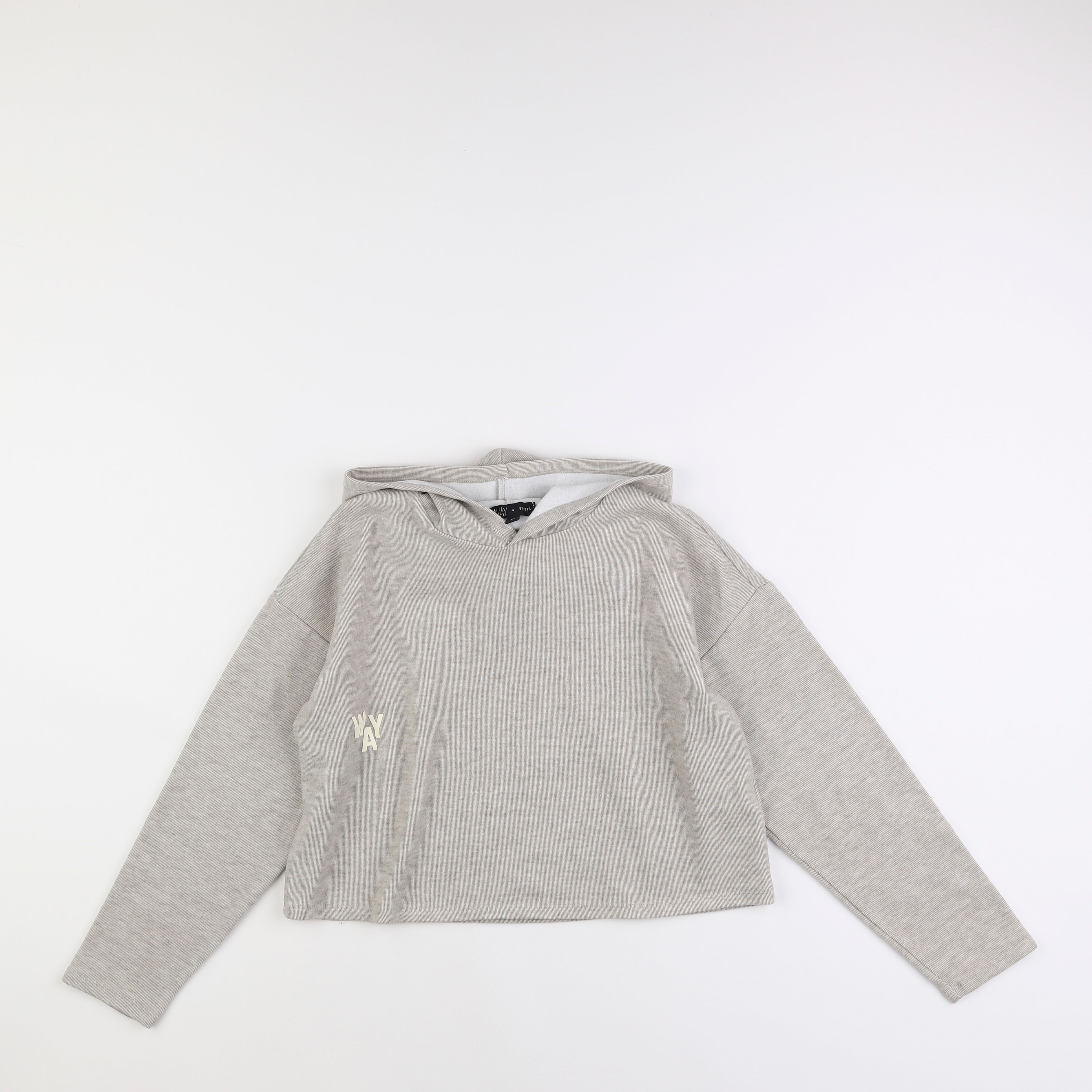 IKKS - sweat imprimé au dos beige - 12 ans