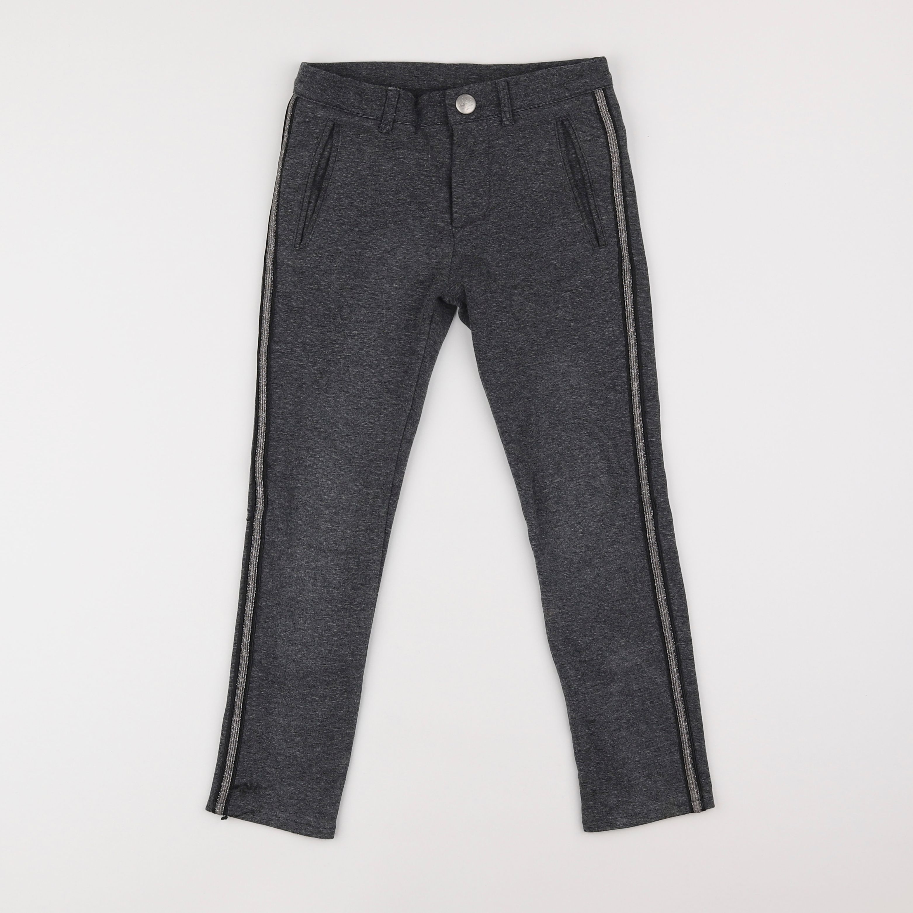 IKKS - pantalon gris - 7 ans