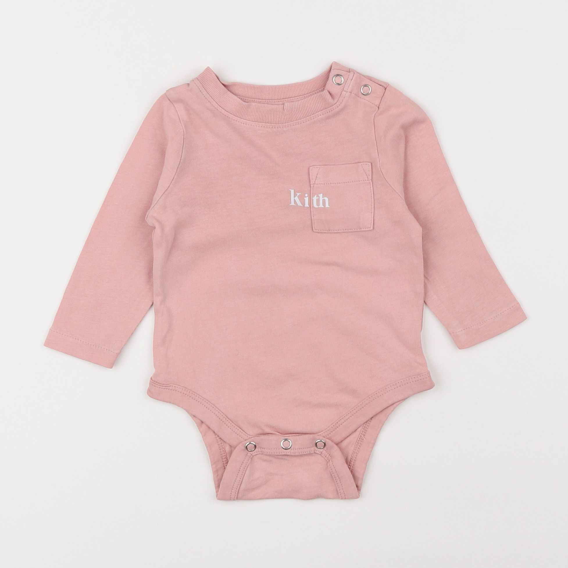 KITH - body tee-shirt rose - 3/6 mois