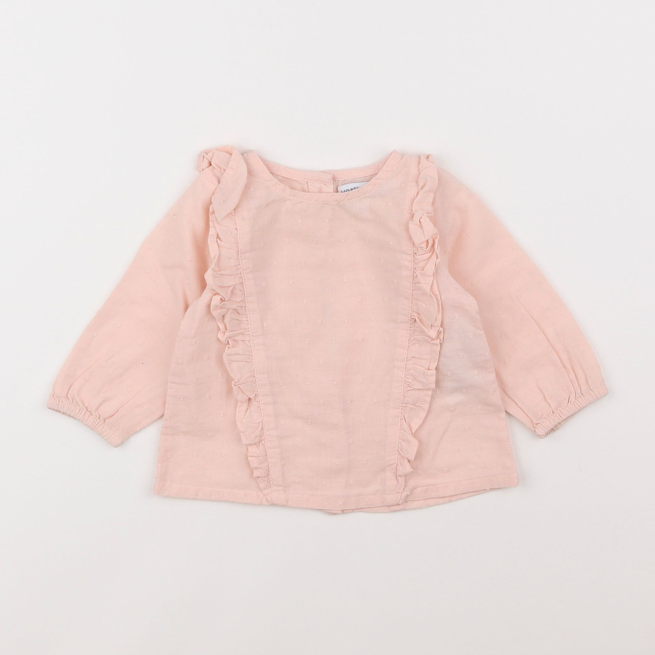 Vertbaudet - blouse rose - 6 mois