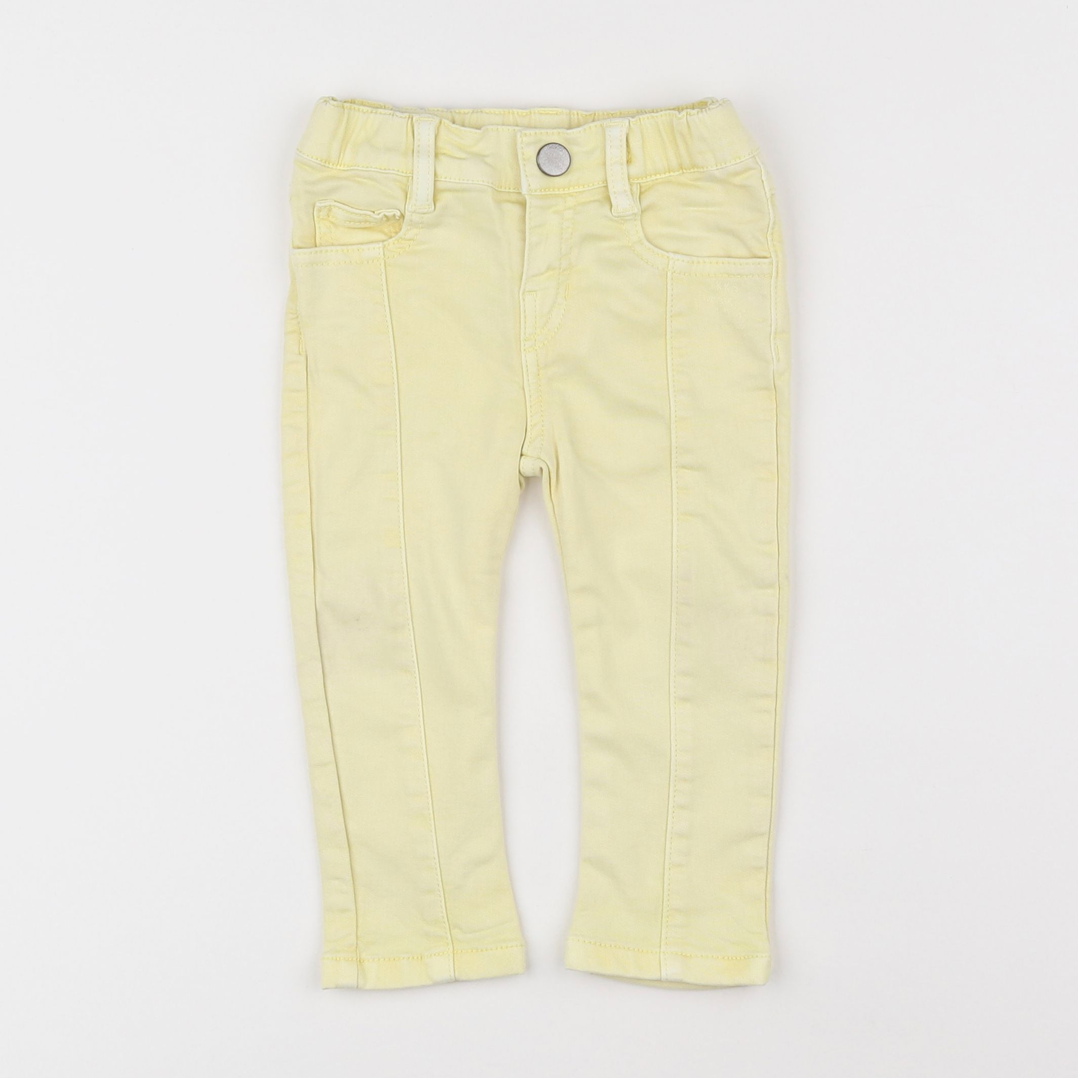 IKKS - pantalon jaune - 18 mois