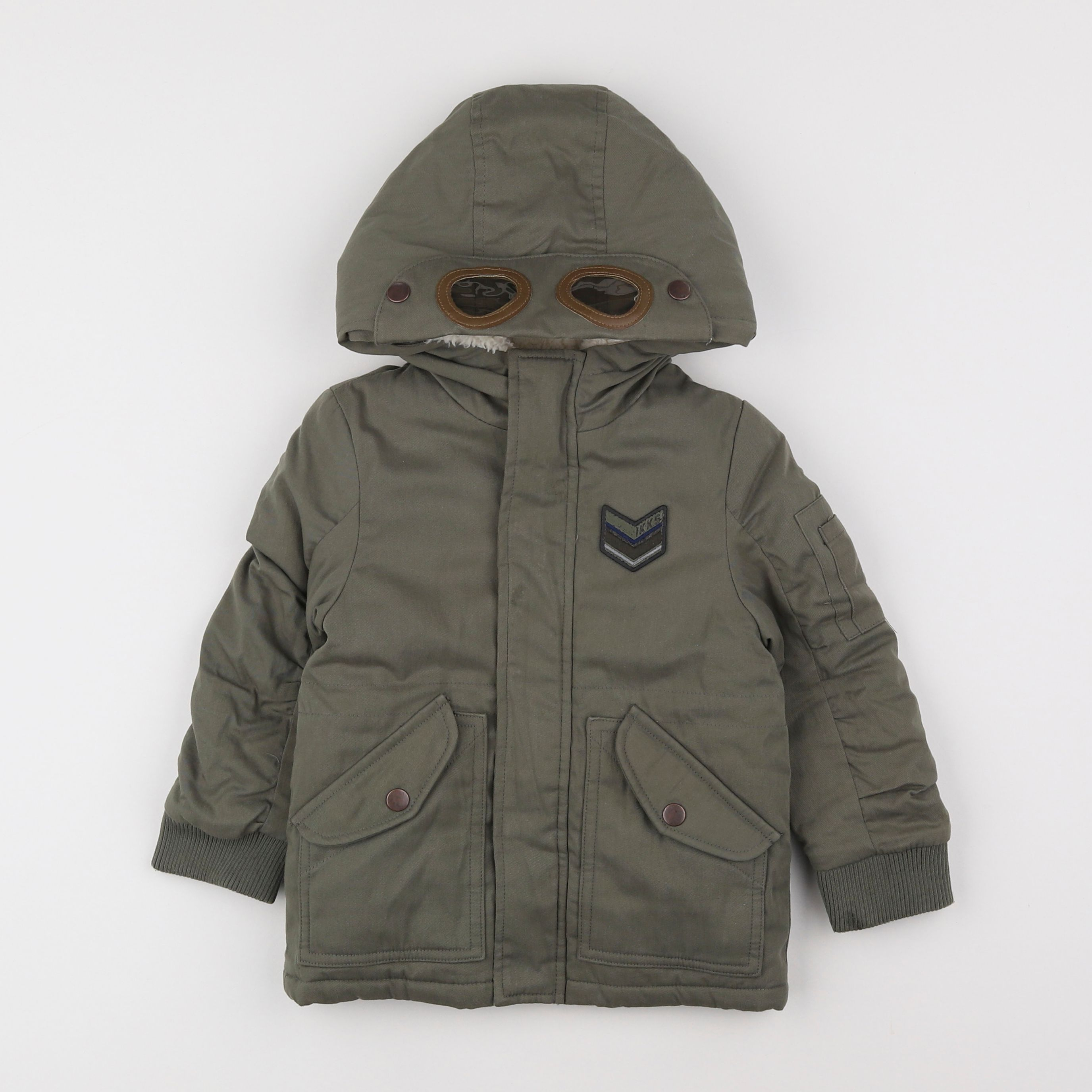 IKKS - veste doublé vert - 2 ans