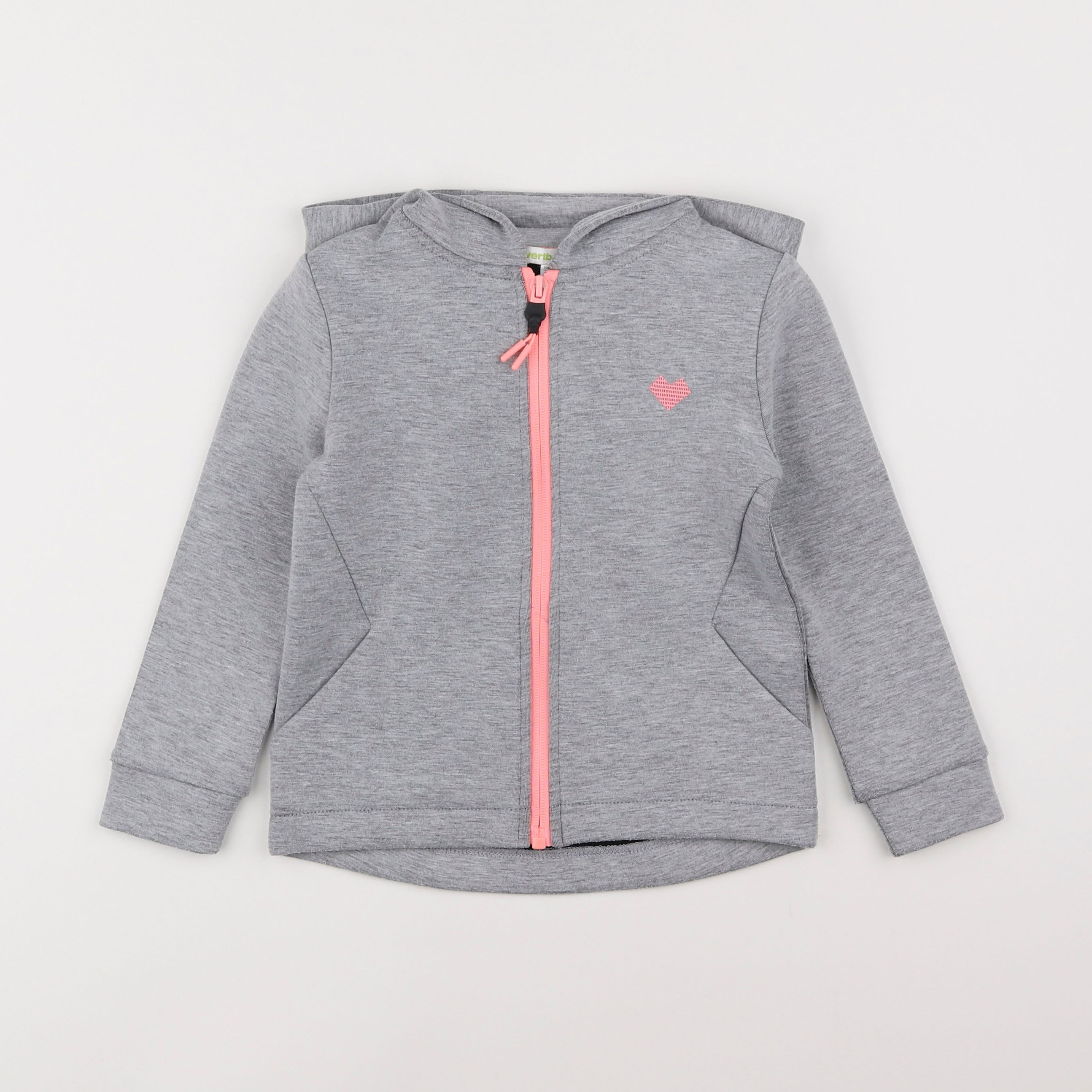 Vertbaudet - sweat gris - 4 ans