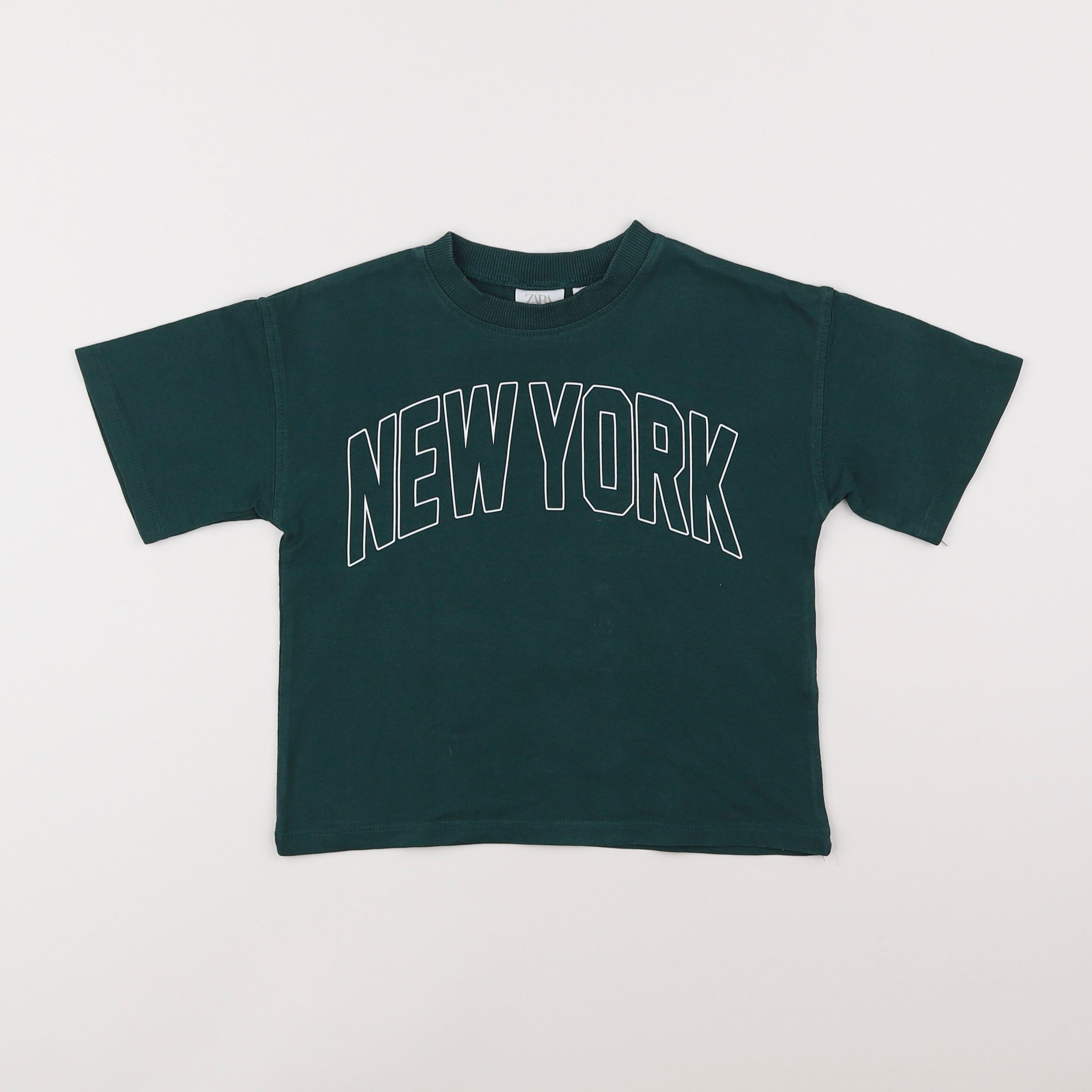 Zara - tee-shirt vert - 18 mois à 2 ans