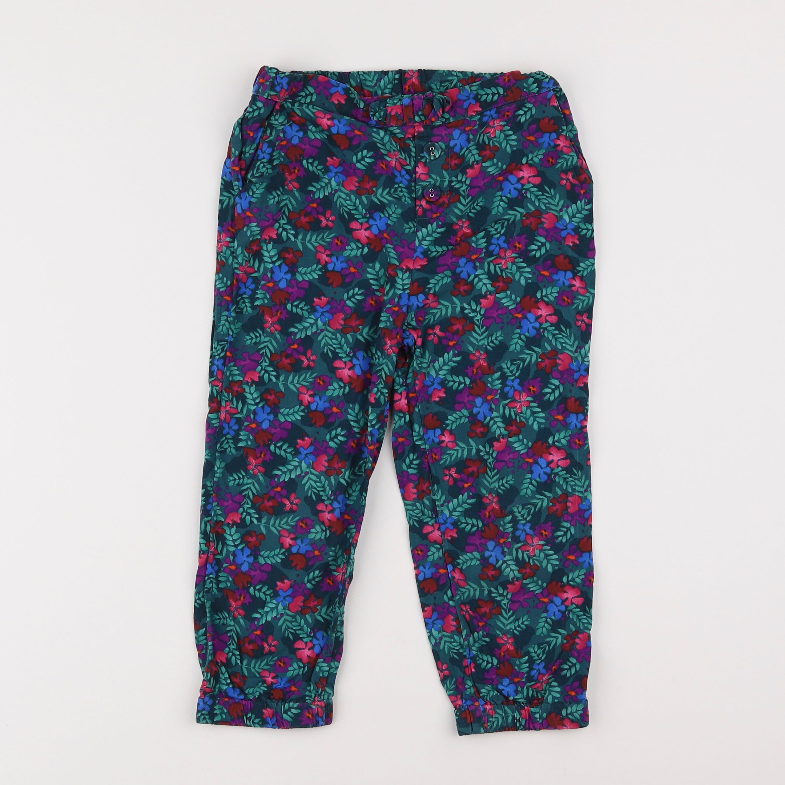 Vertbaudet - pantalon multicolore - 6 ans