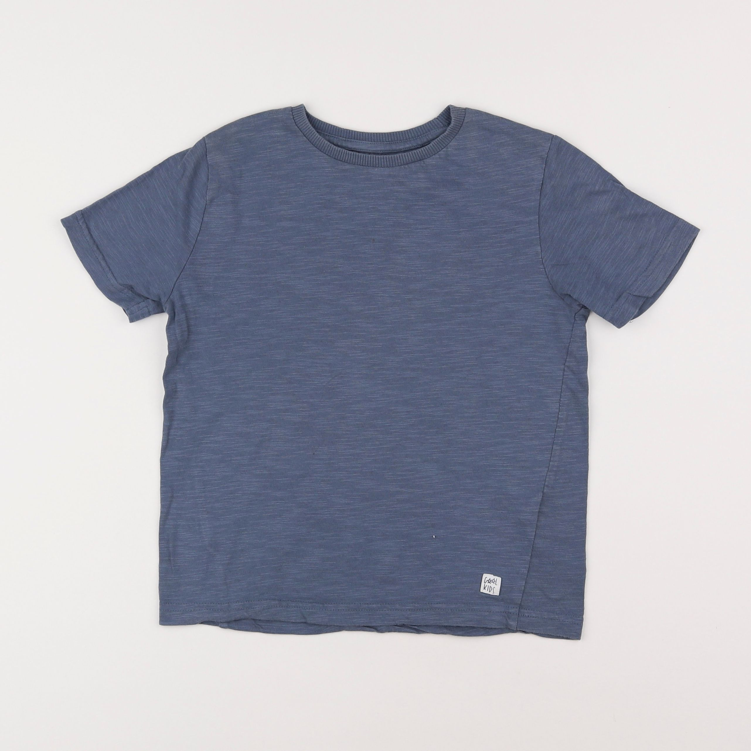 Vertbaudet - tee-shirt bleu - 8 ans