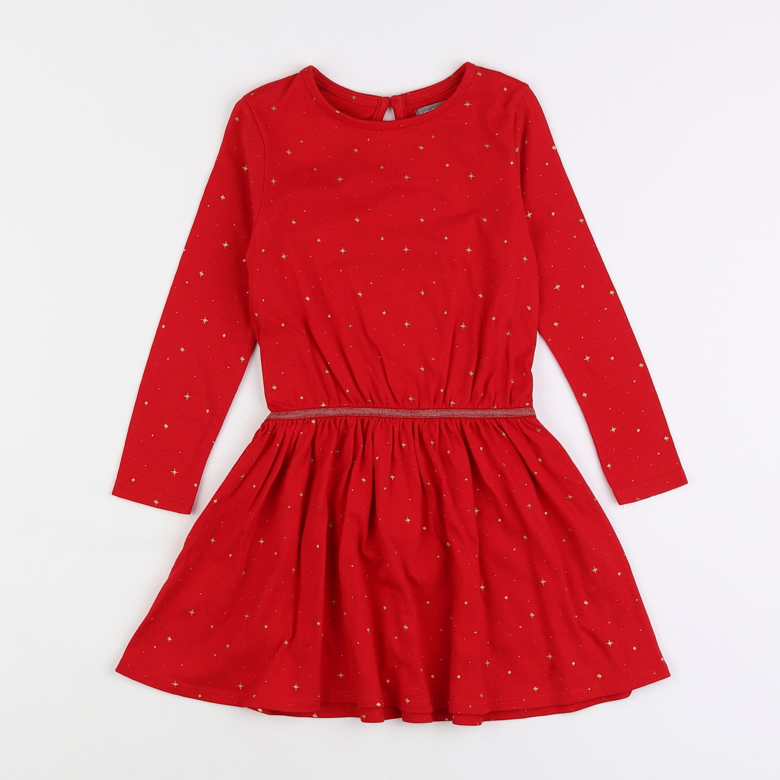 Vertbaudet - robe rouge - 4 ans