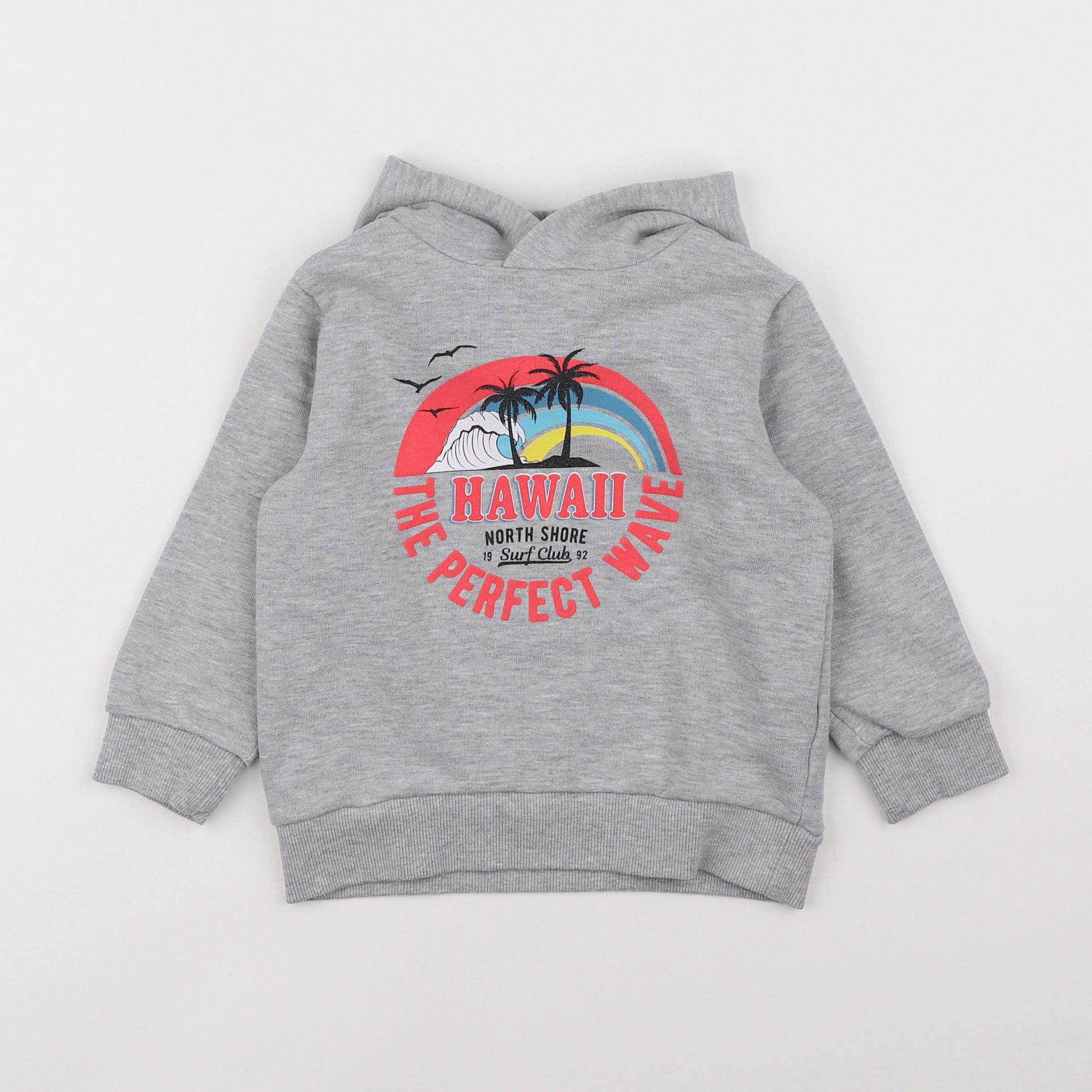 Vertbaudet - sweat gris - 4 ans