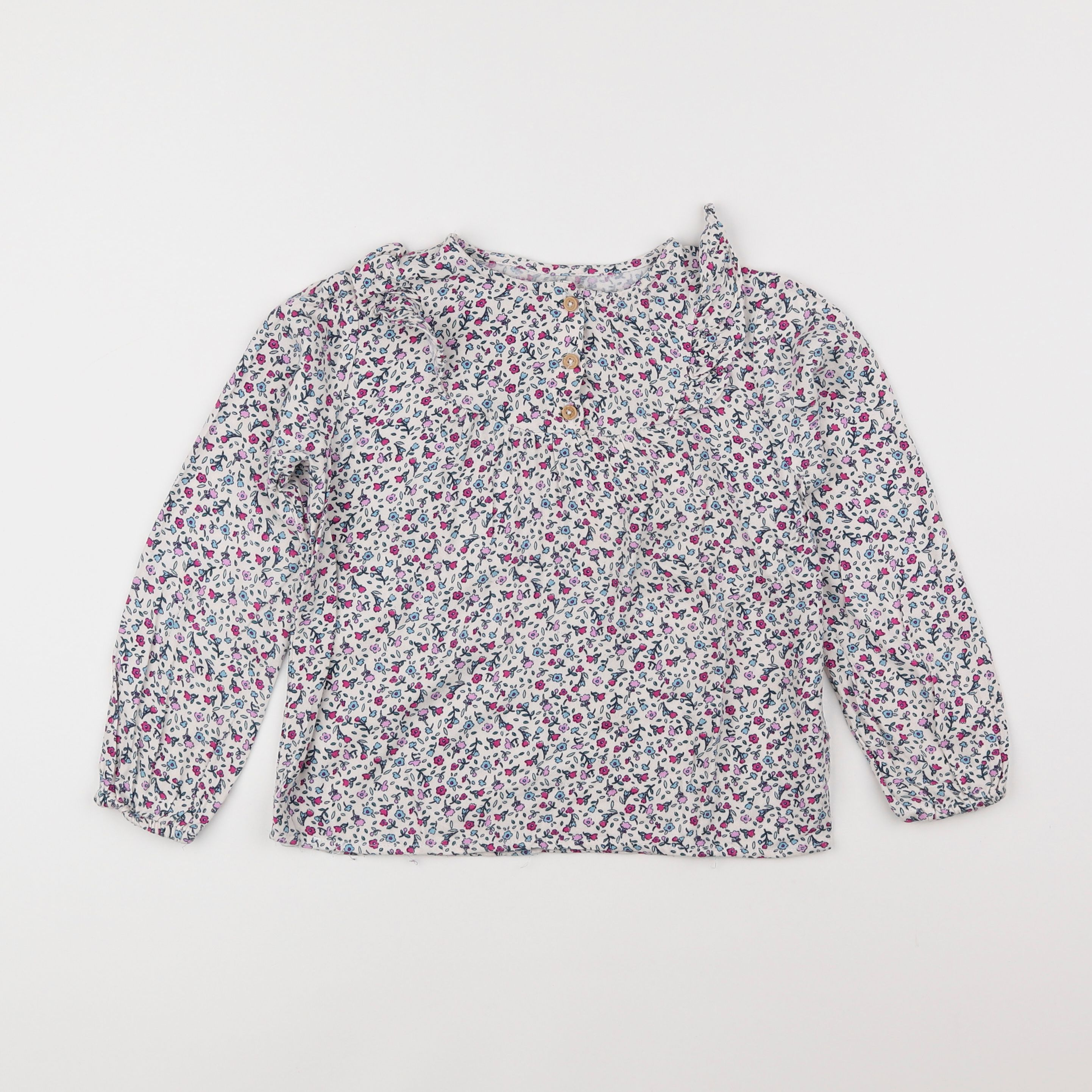 Vertbaudet - blouse multicolore - 7 ans