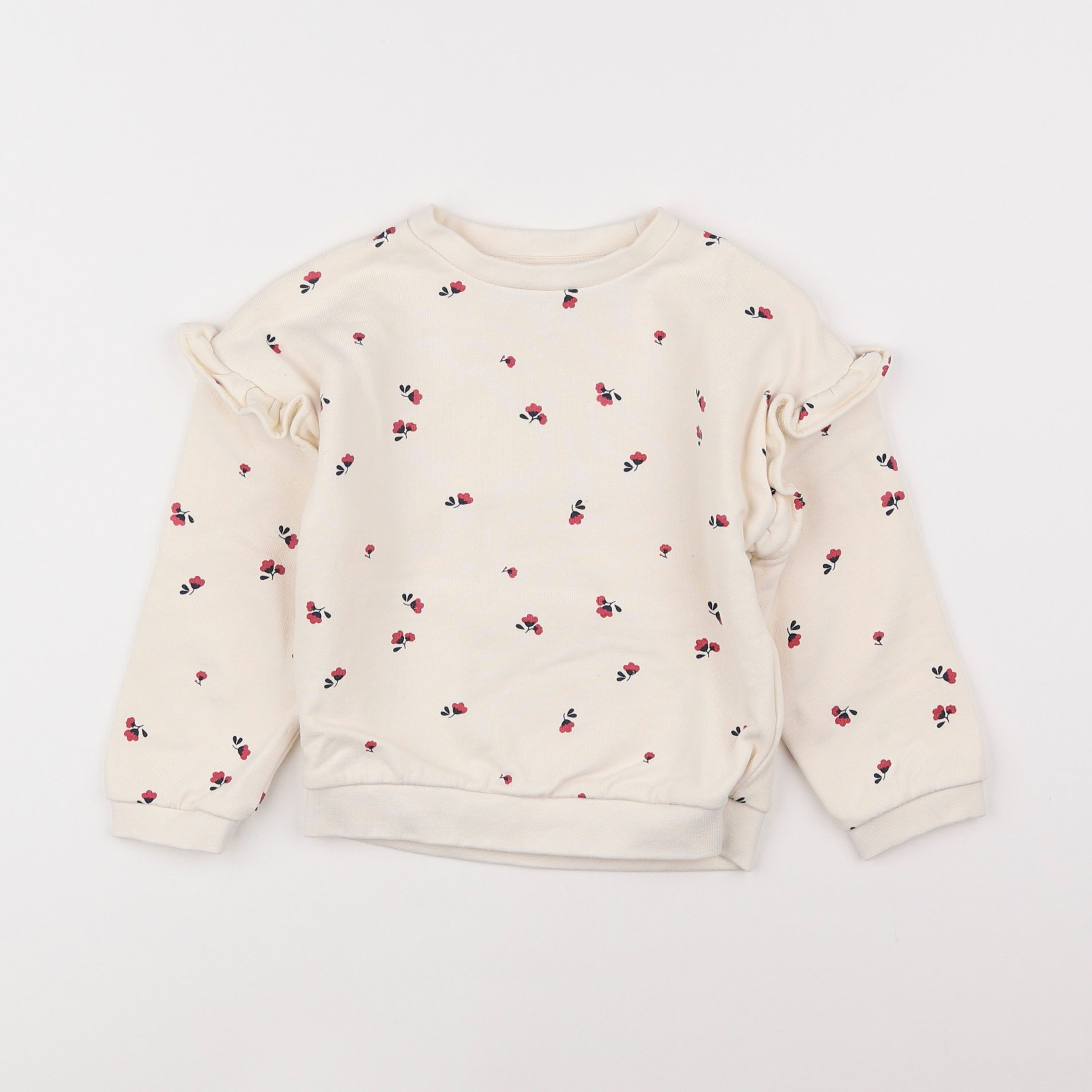 Cadet Rousselle - sweat blanc - 3 ans