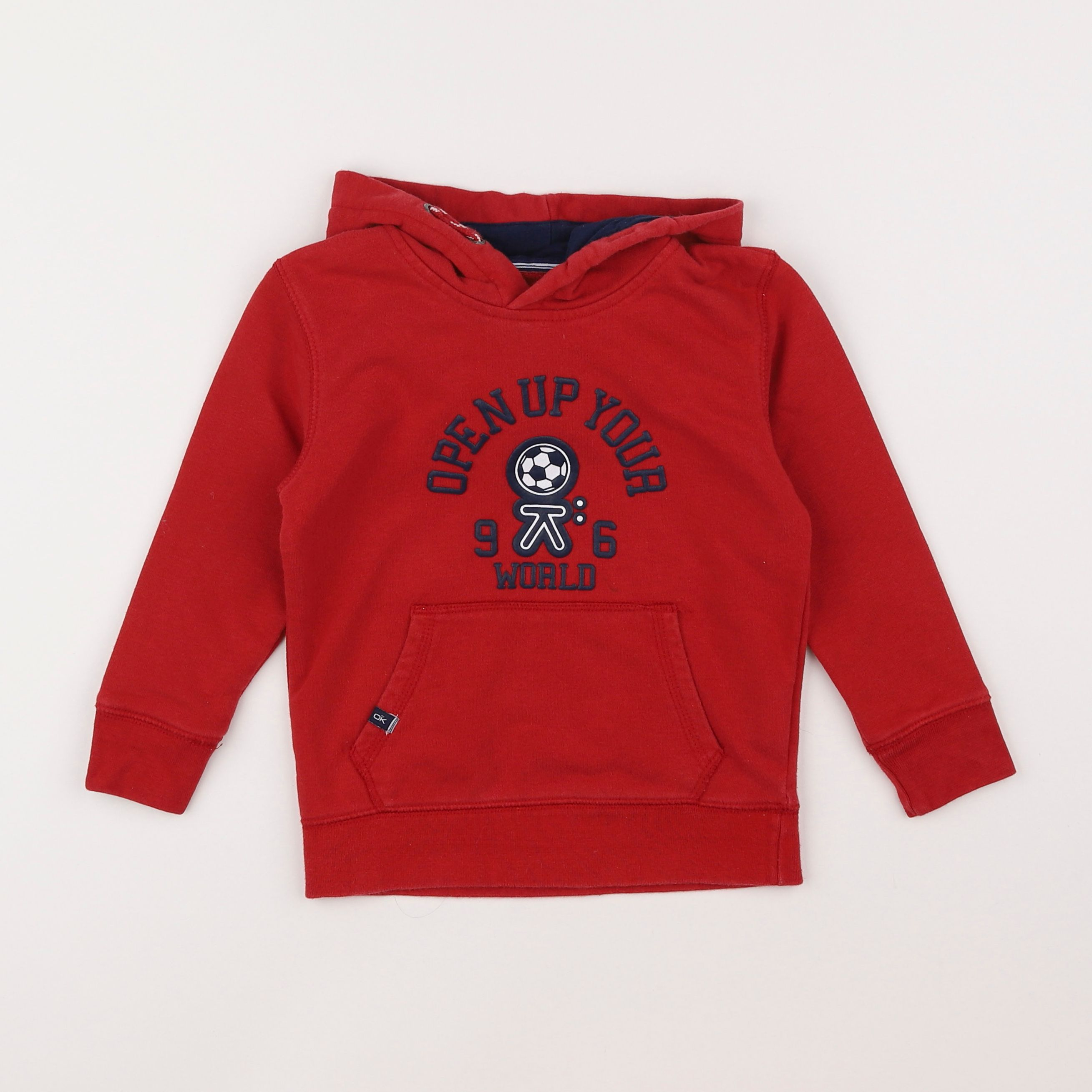 Okaidi - sweat rouge - 4 ans