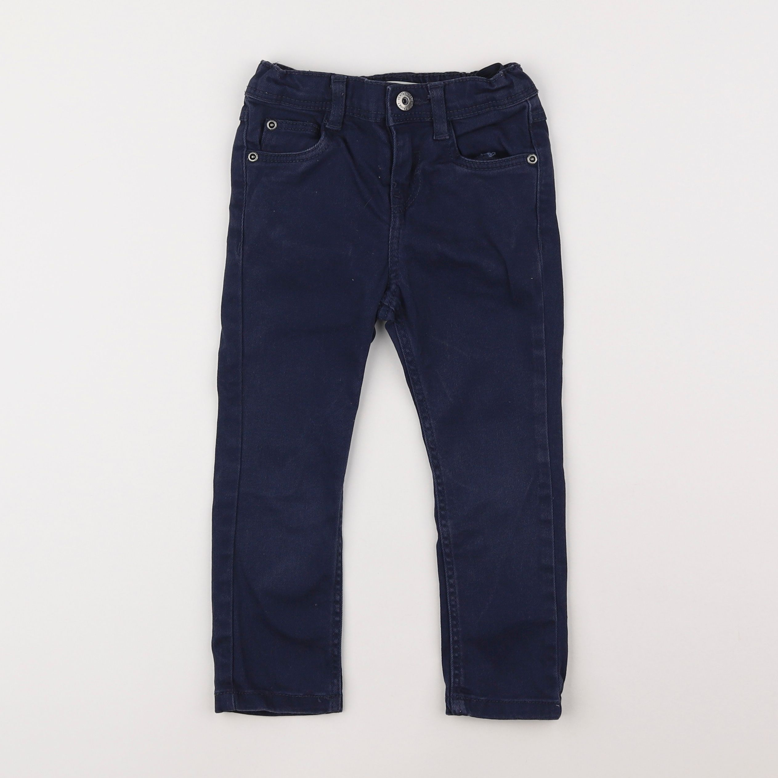 Vertbaudet - pantalon bleu - 3 ans