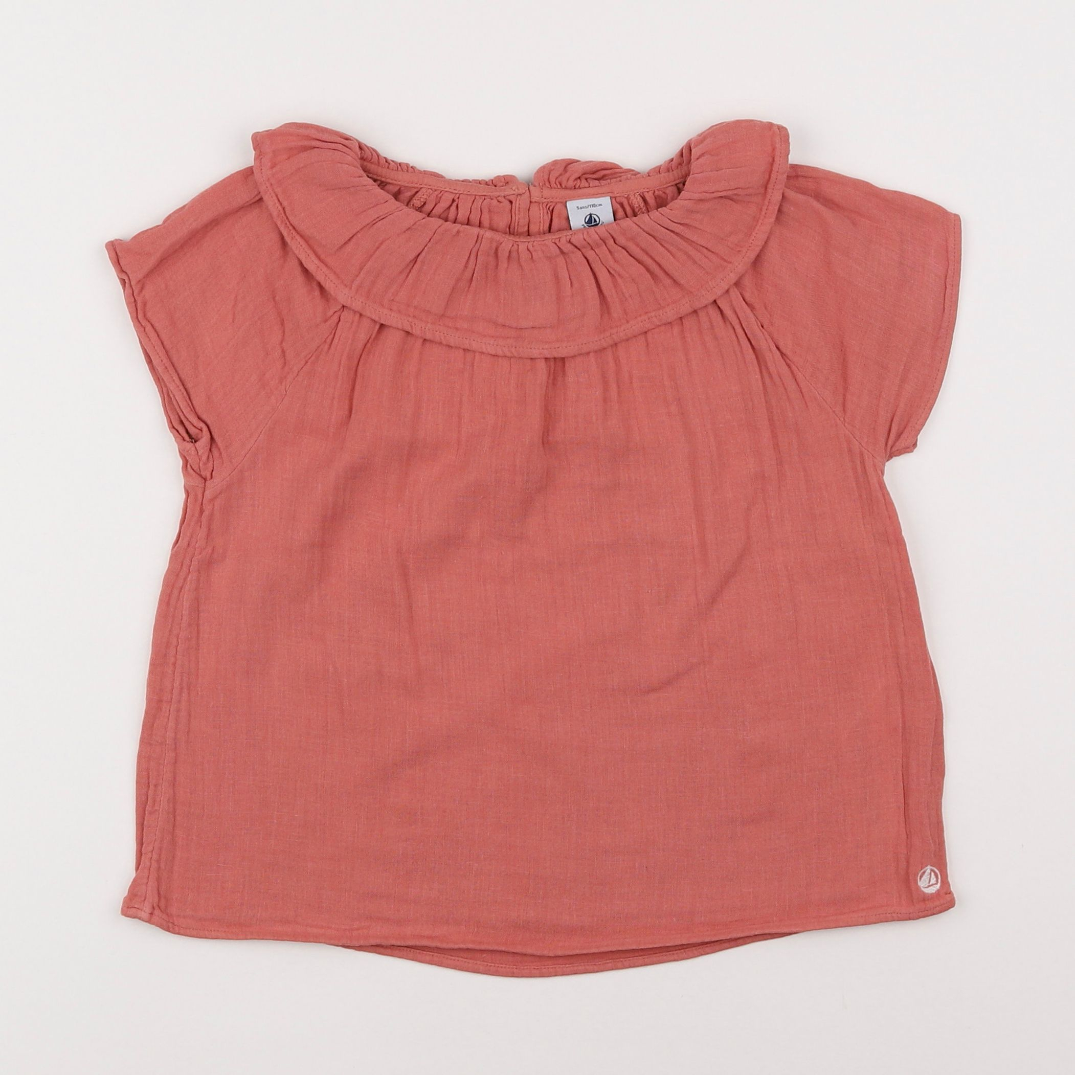 Petit Bateau - blouse rose - 5 ans