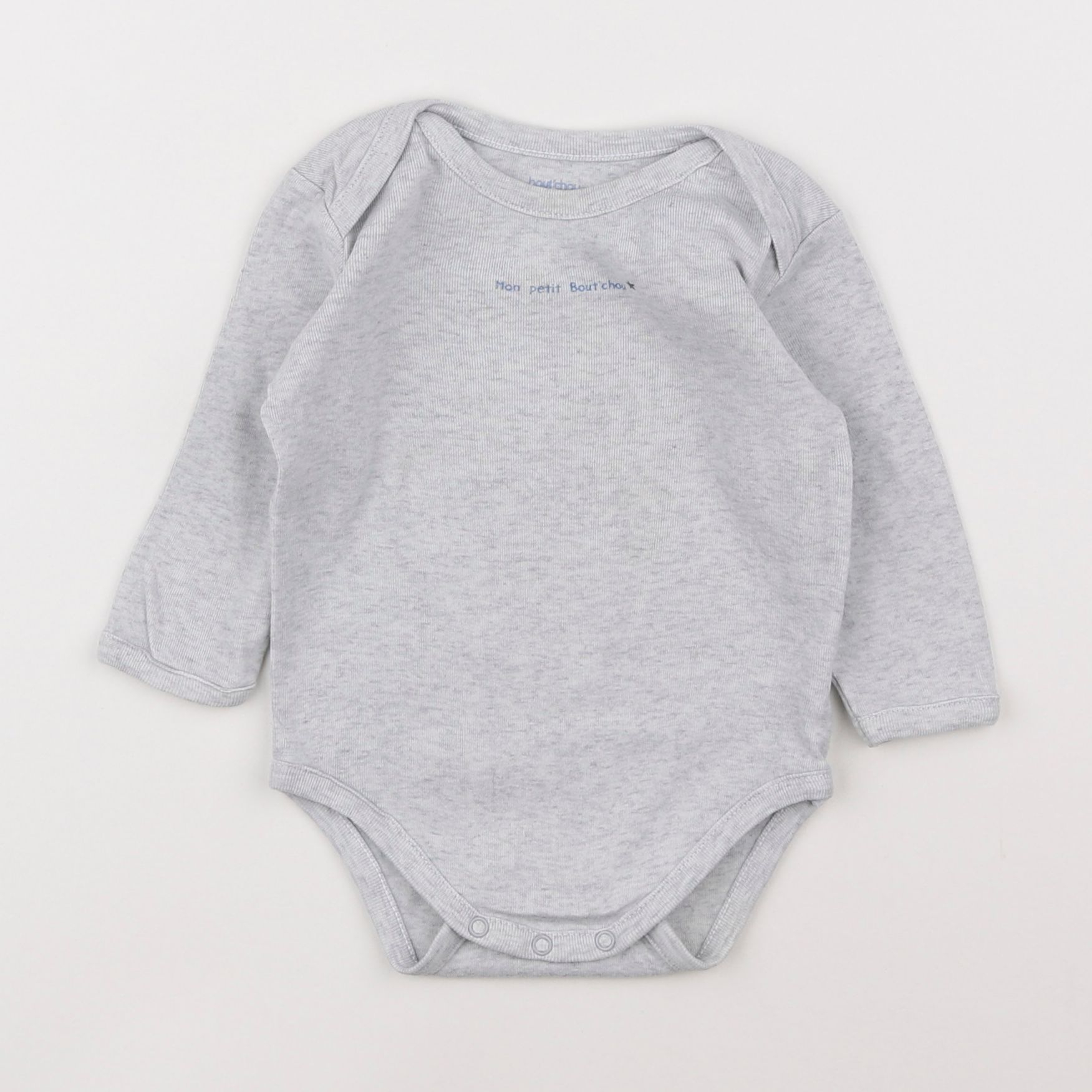 Boutchou - body gris - 12 mois