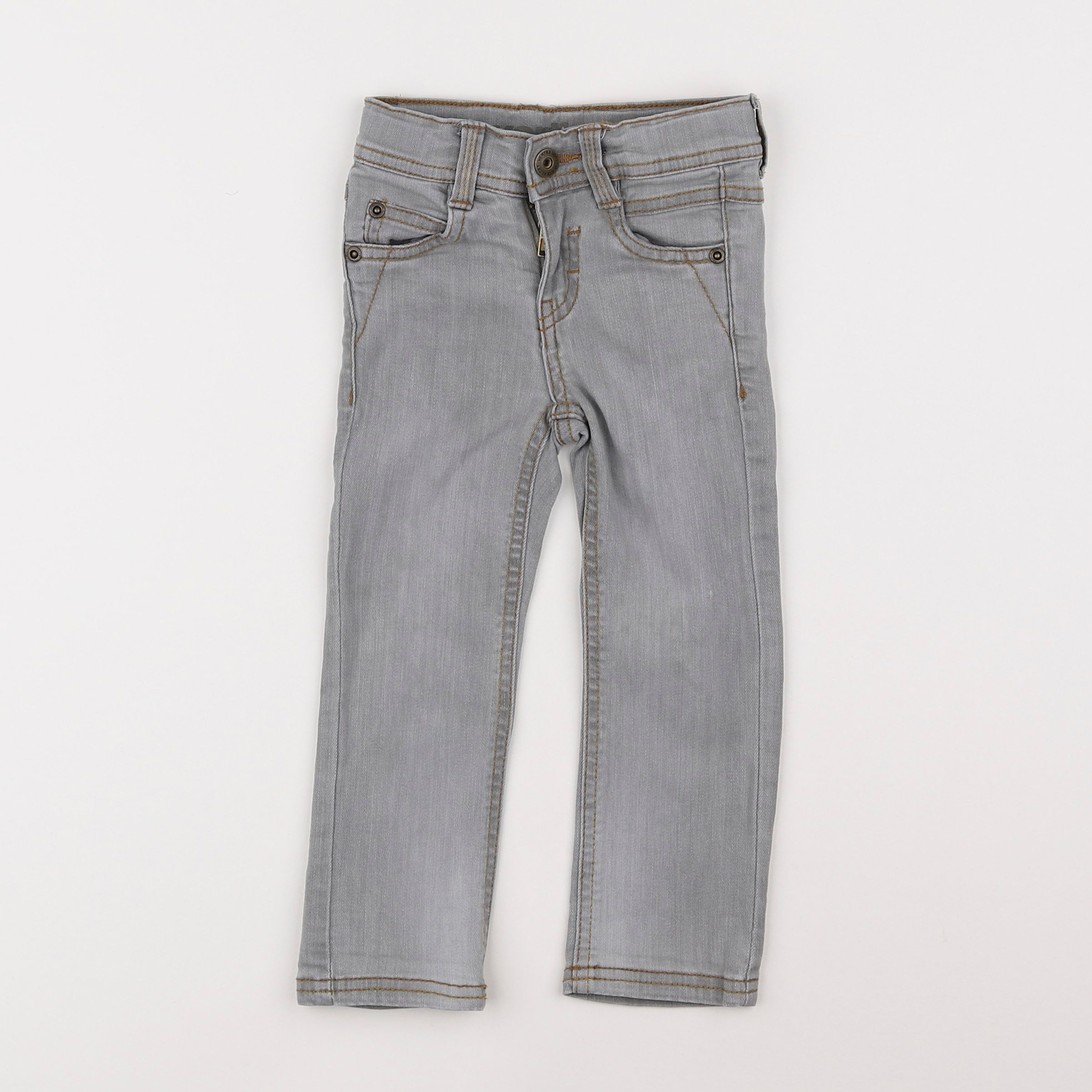 Vertbaudet - pantalon gris - 2 ans