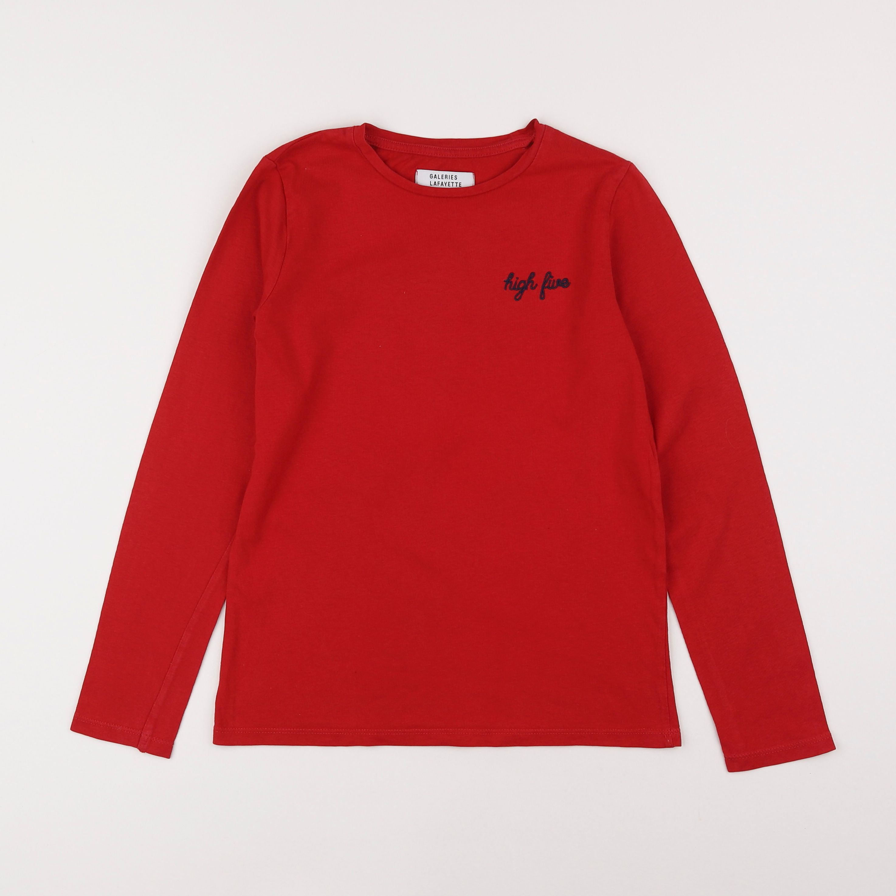 Galeries Lafayette - tee-shirt rouge - 10 ans