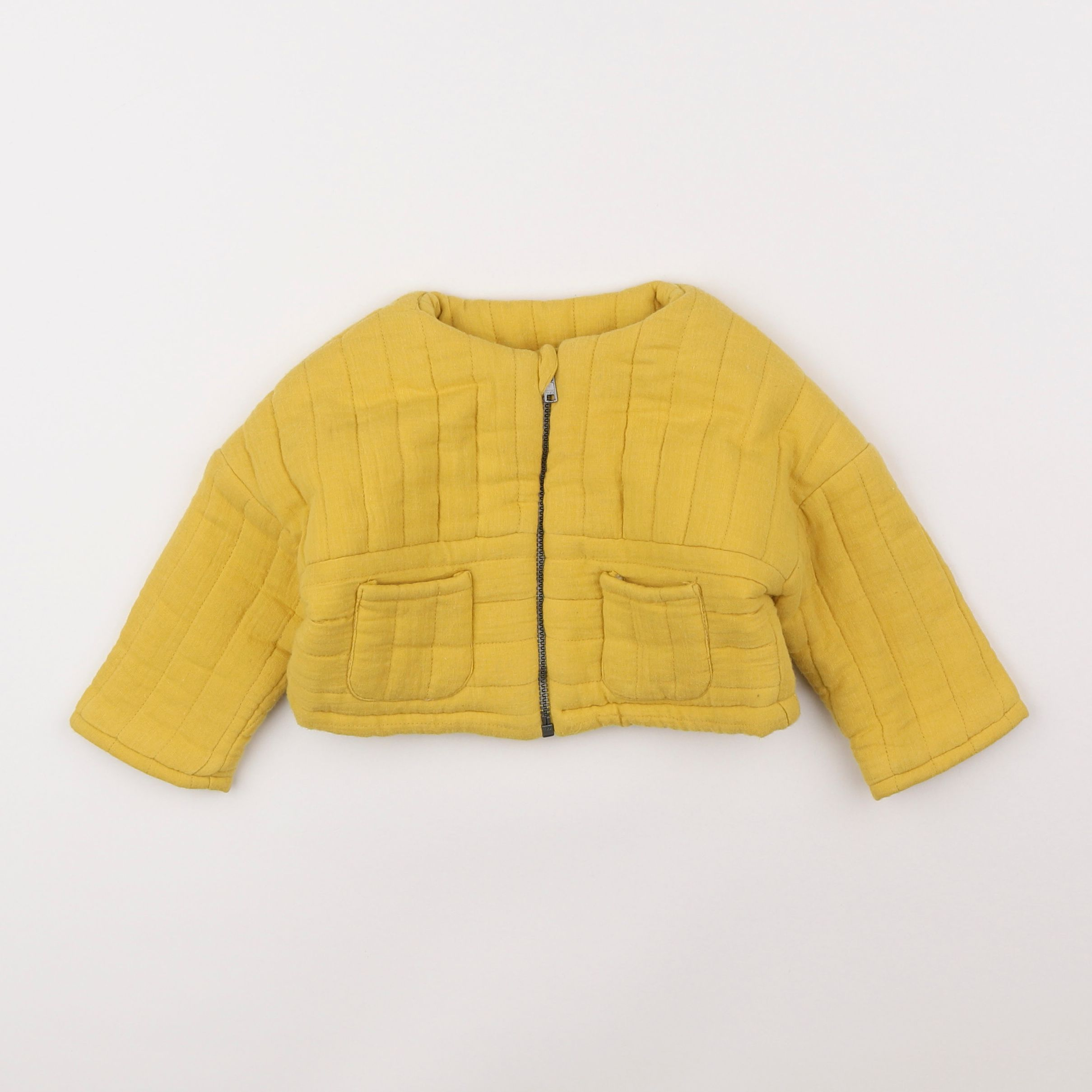 La Redoute - gilet jaune - 9 mois