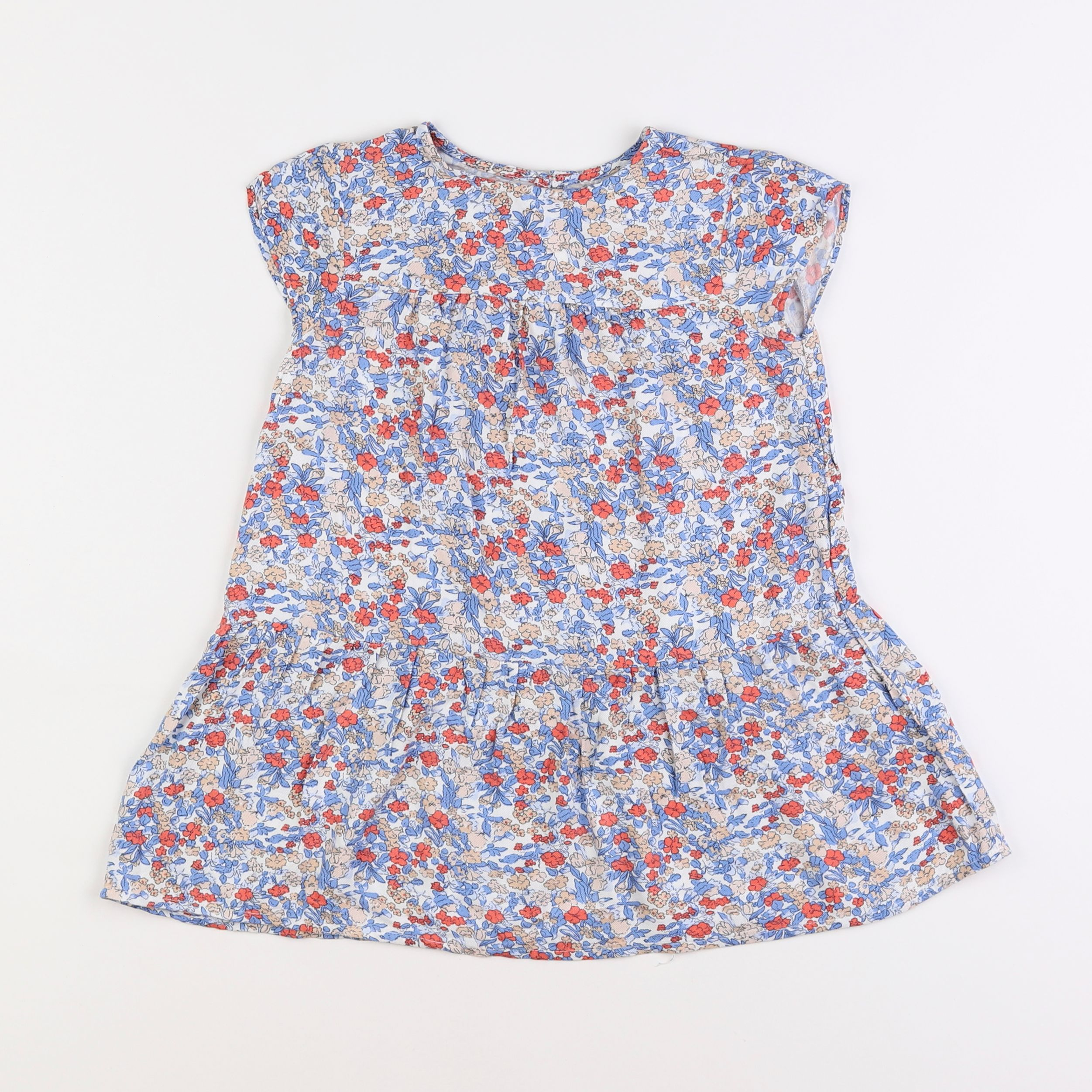 Vertbaudet - robe multicolore - 4 ans