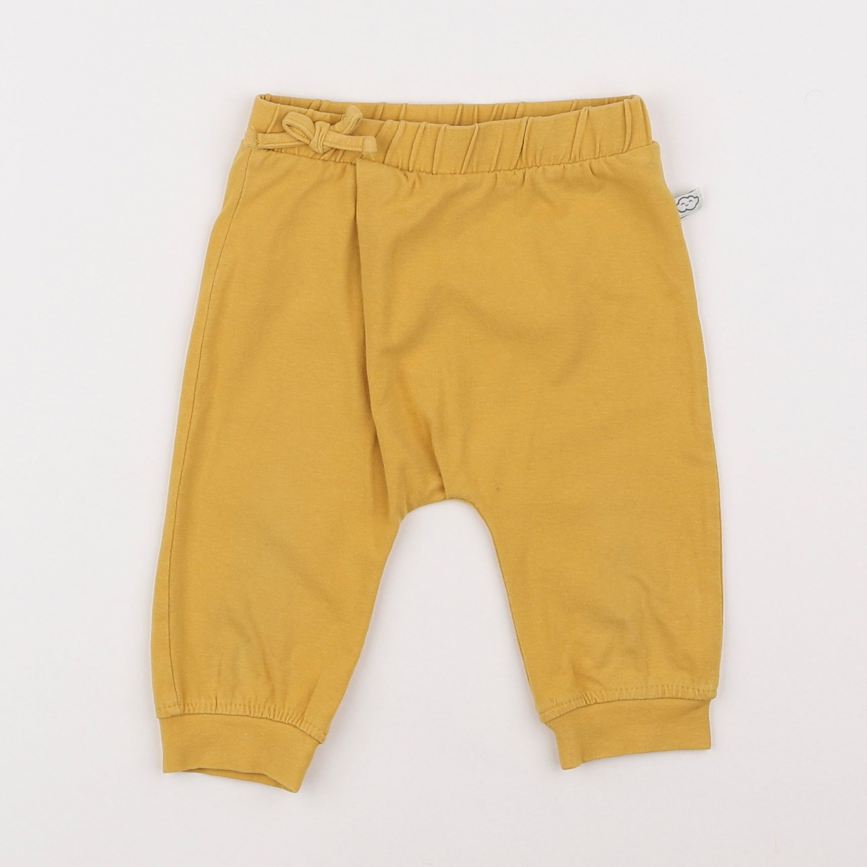 Vertbaudet - pantalon jaune - 9 mois