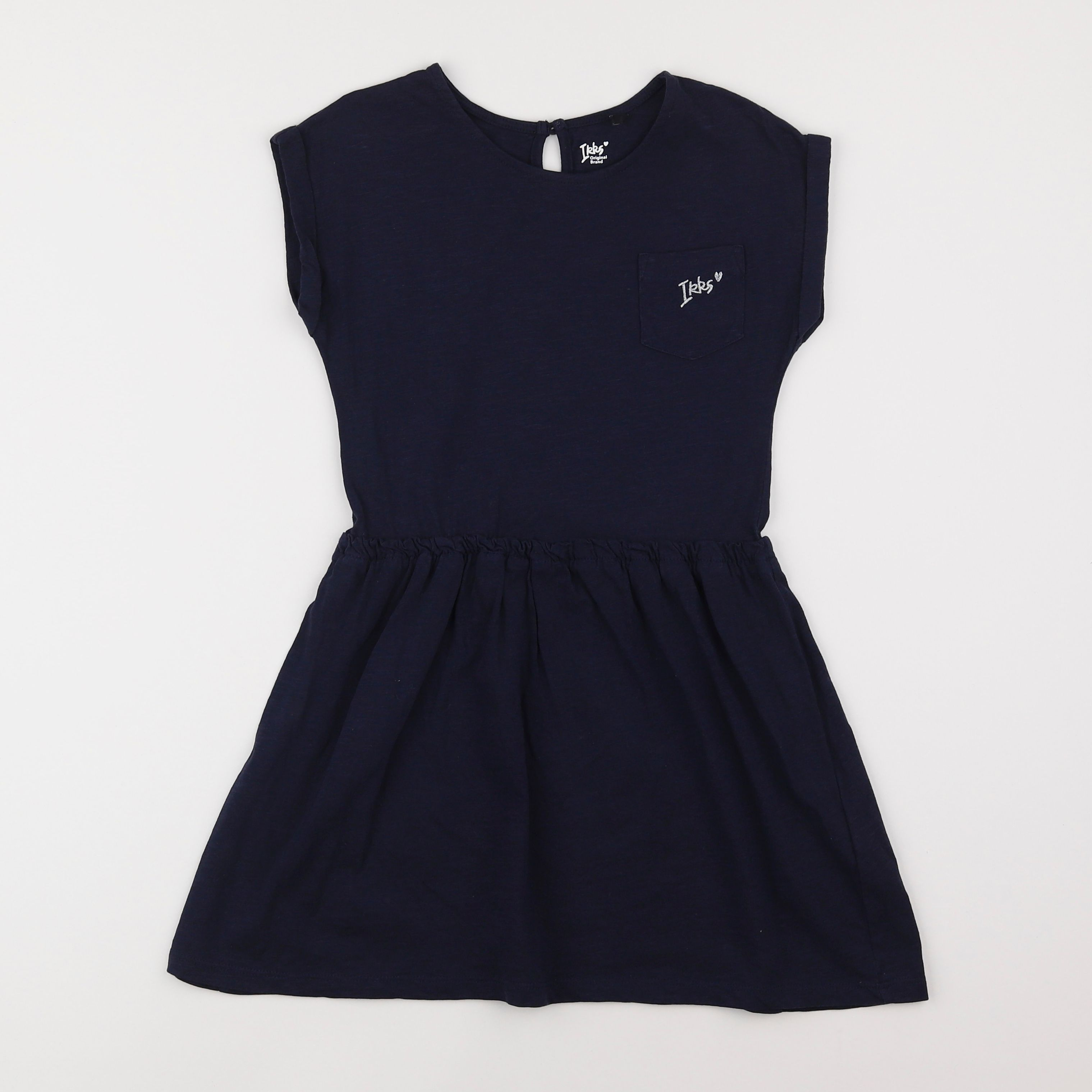 IKKS - robe bleu - 8 ans