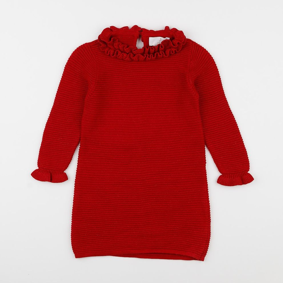 Jacadi - robe rouge - 3 ans