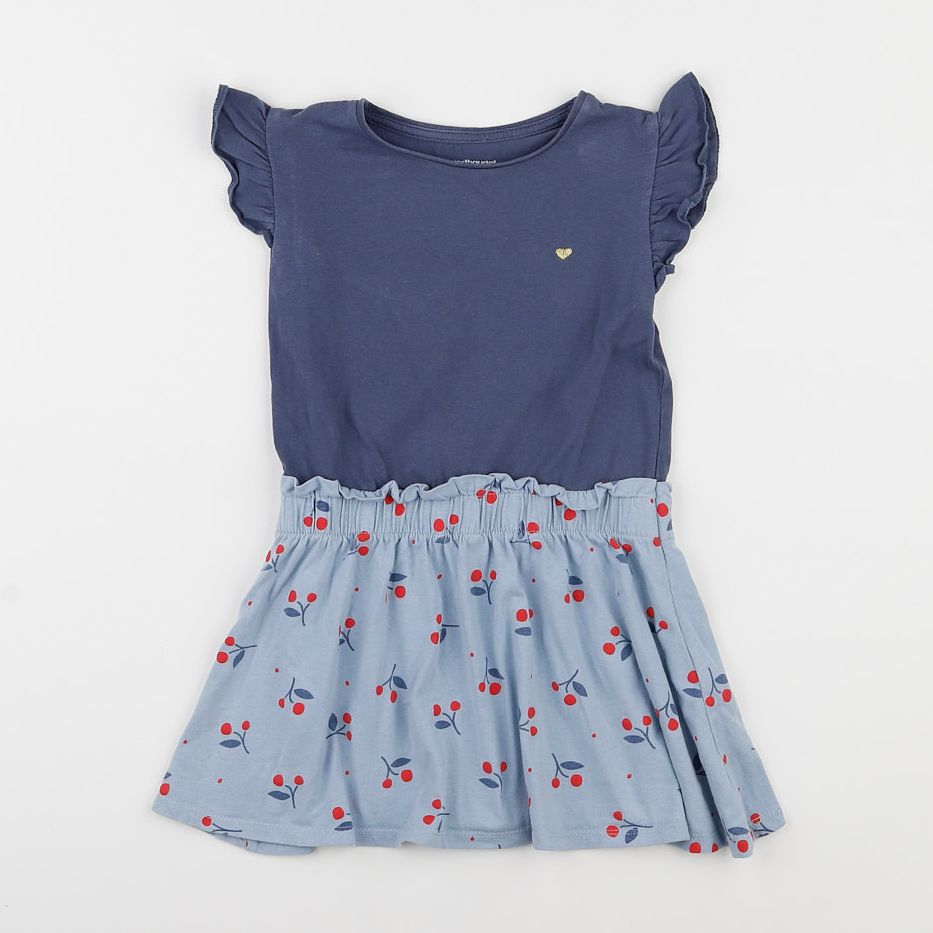 Vertbaudet - robe bleu - 4 ans