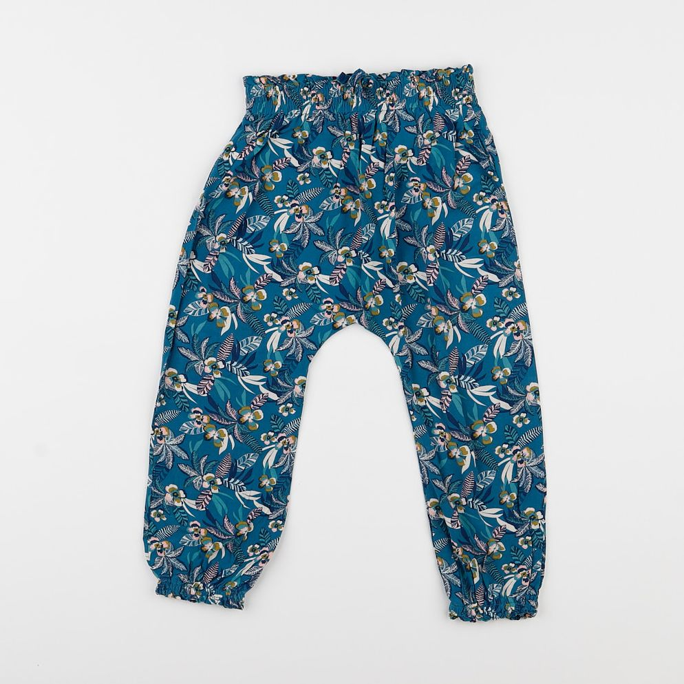 Vertbaudet - pantalon bleu - 3 ans