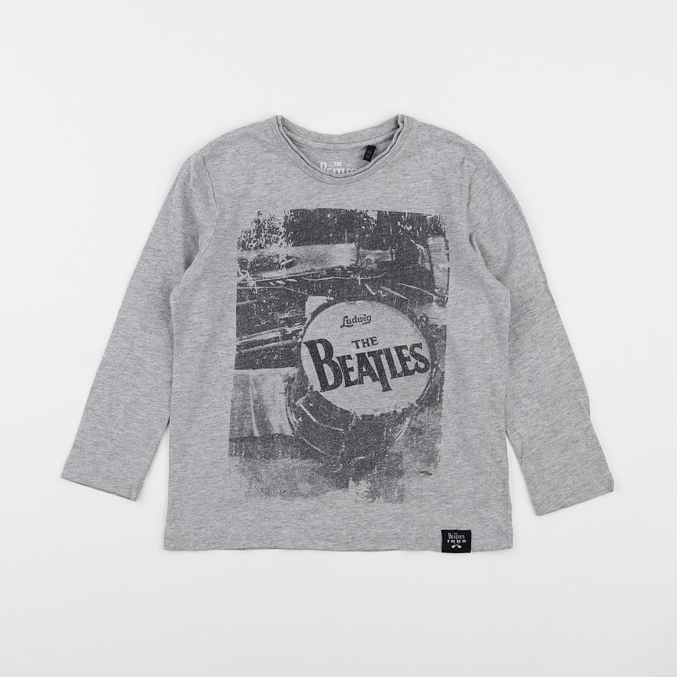 IKKS - tee-shirt gris - 4 ans