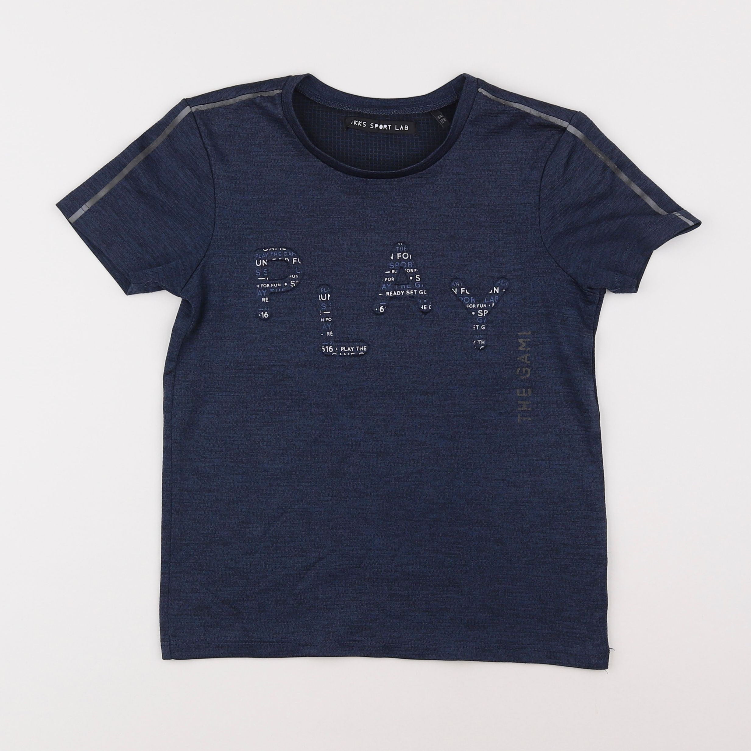 IKKS - tee-shirt bleu - 8 ans