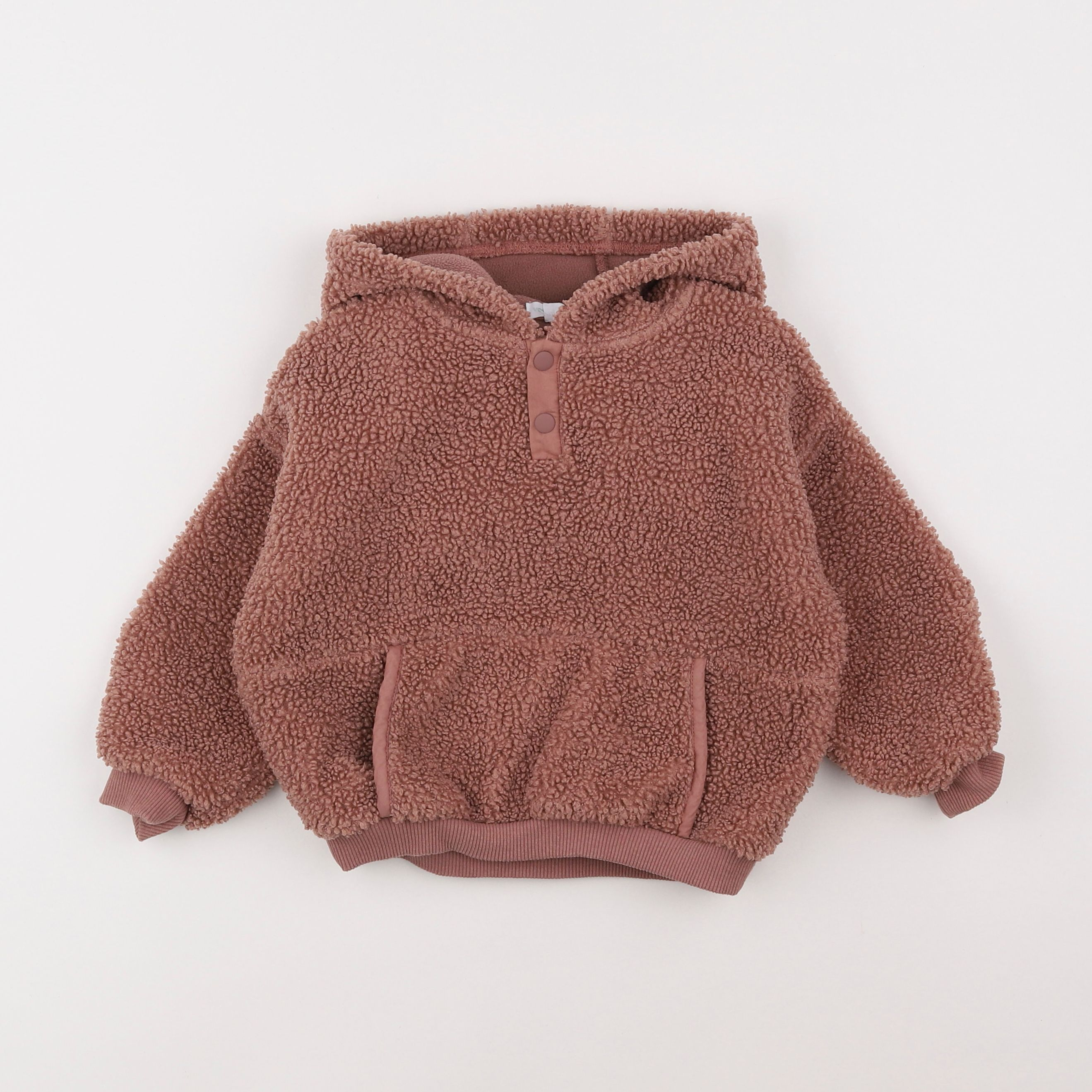 Vertbaudet - sweat rose - 4 ans