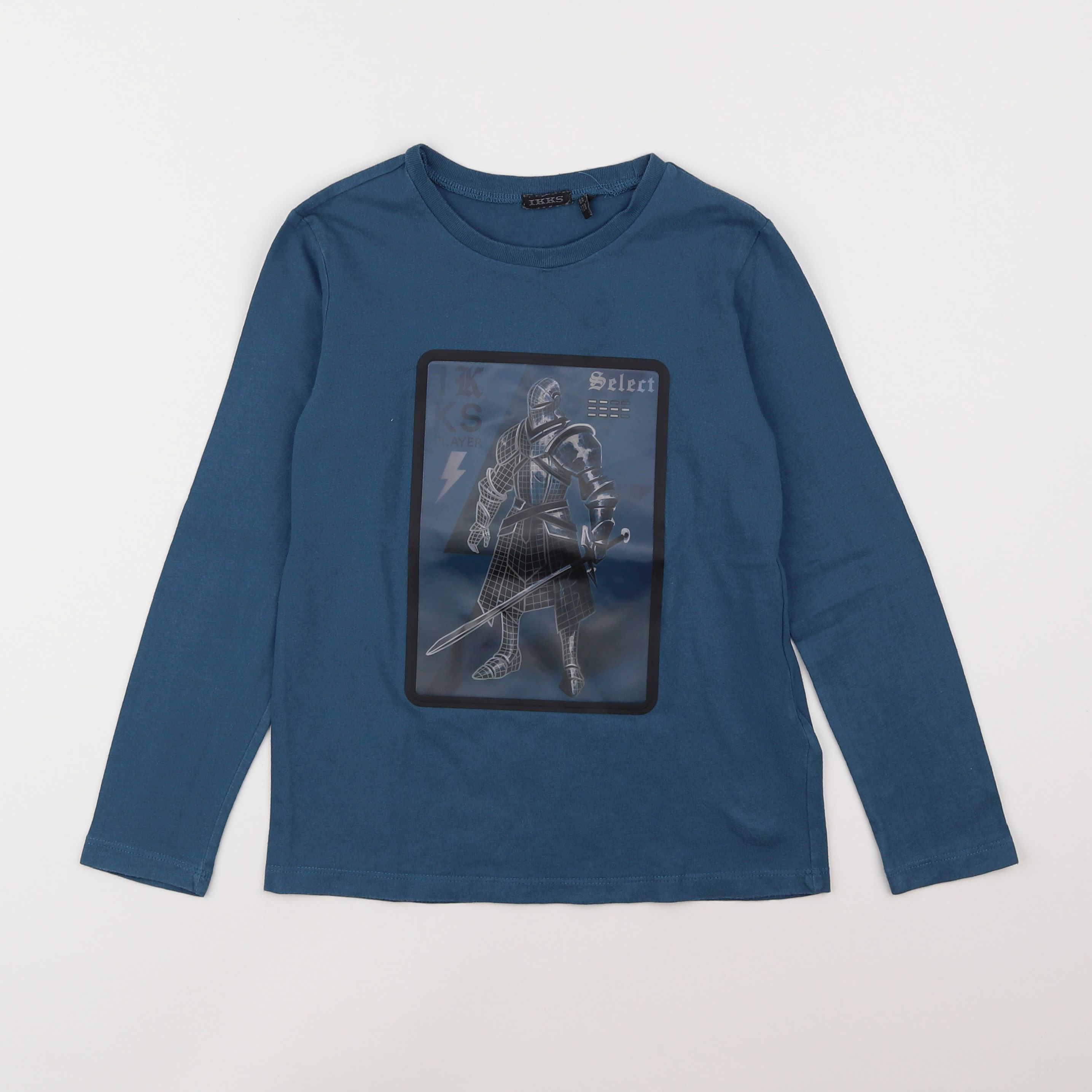 IKKS - tee-shirt bleu - 8 ans