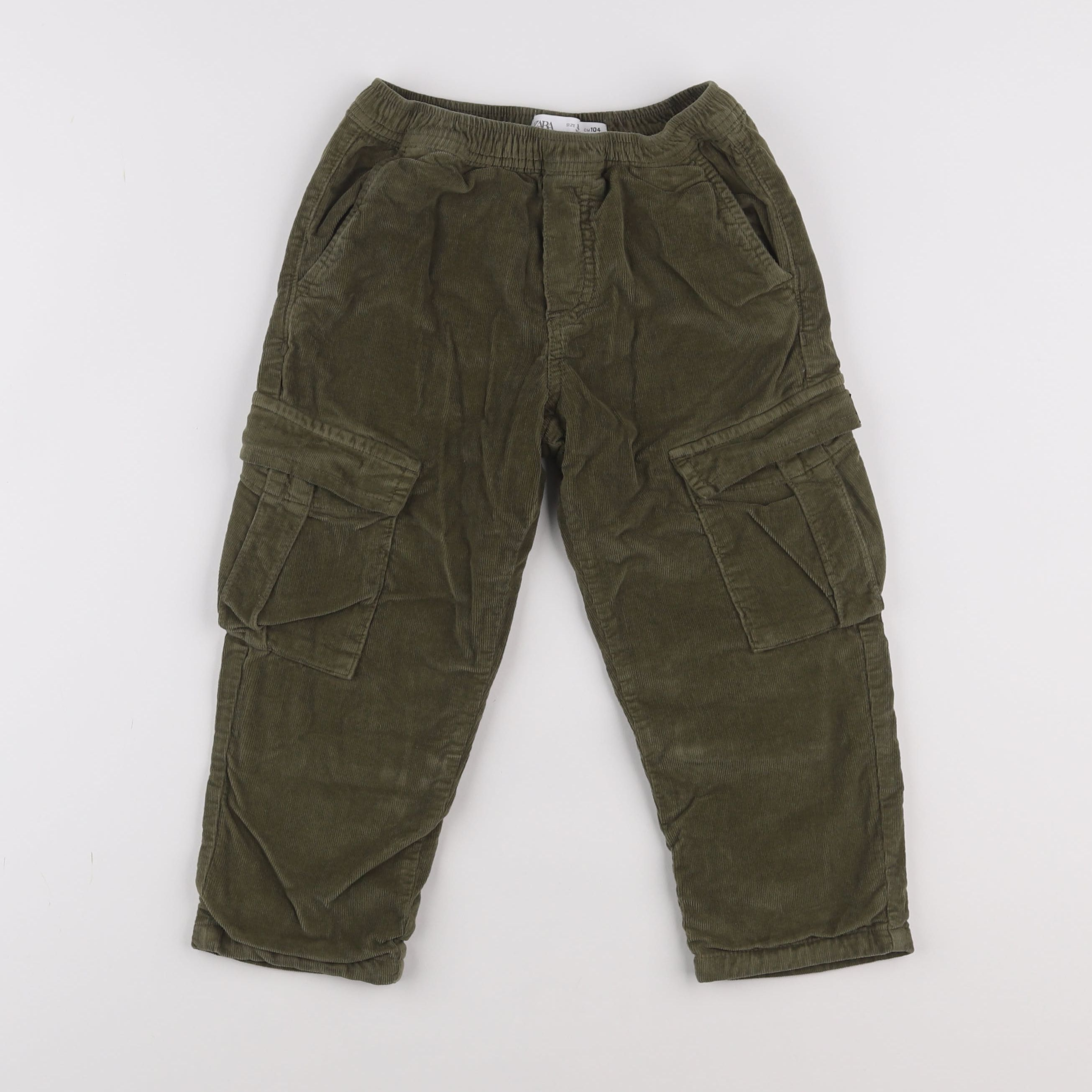 Zara - pantalon vert - 3/4 ans