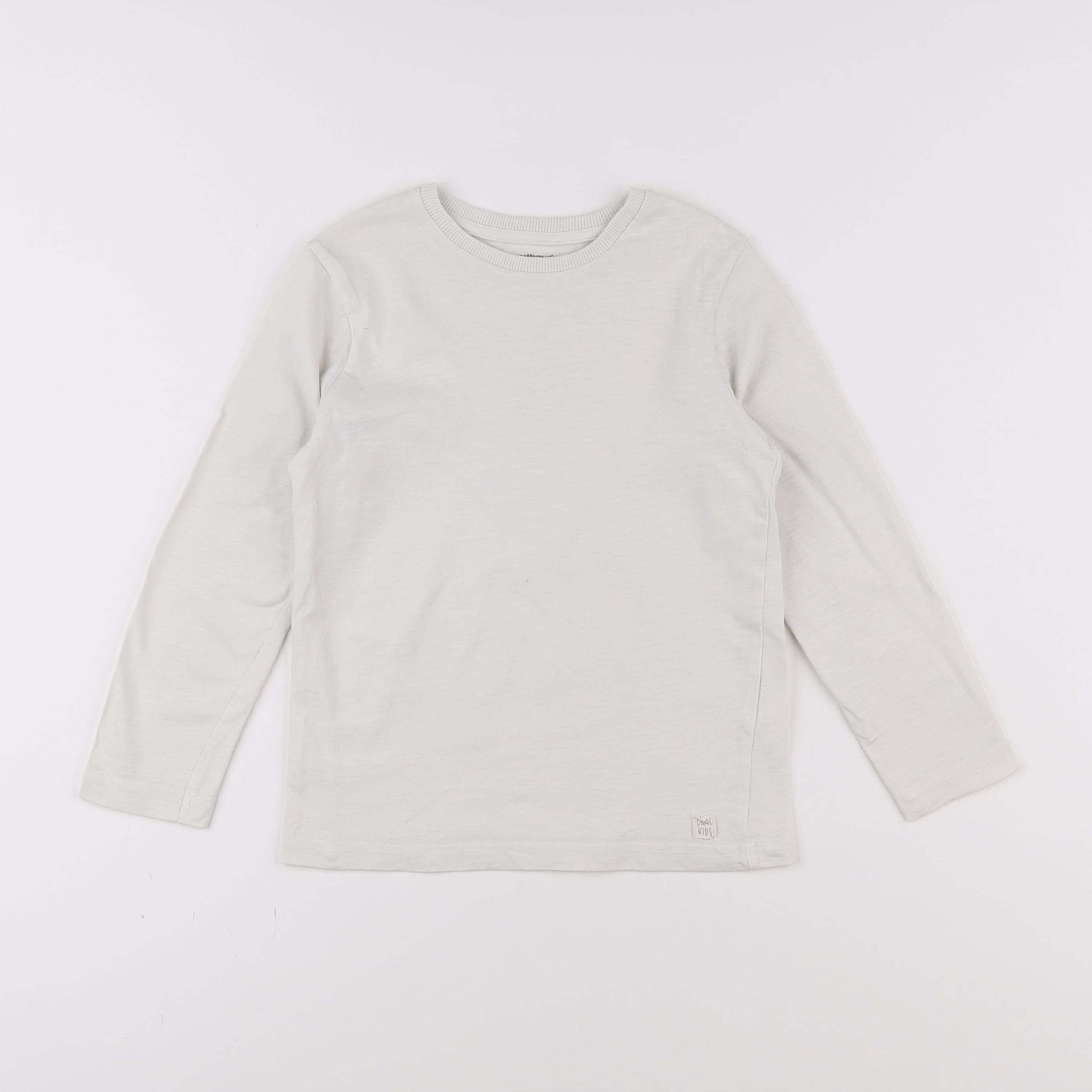 Vertbaudet - tee-shirt beige - 6 ans