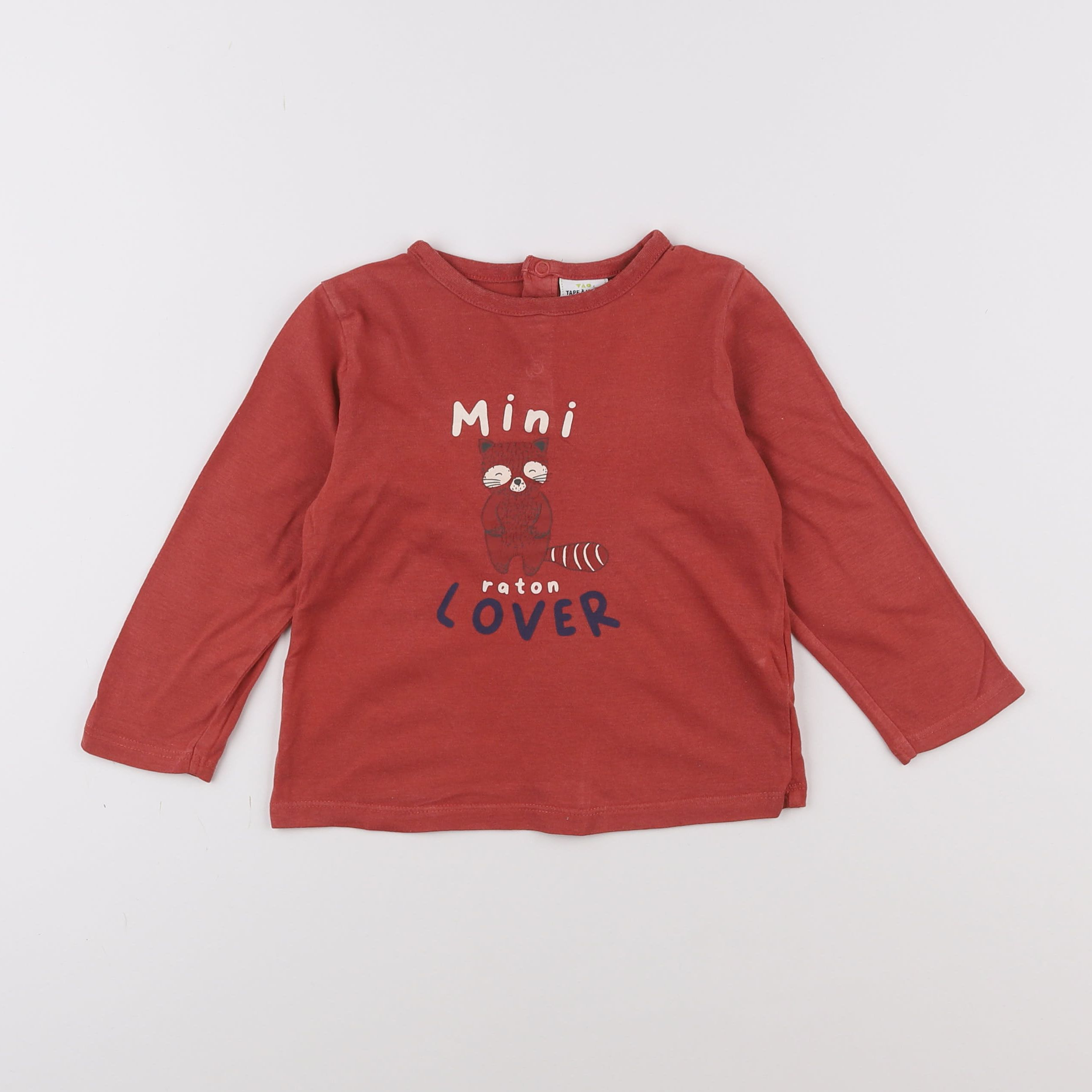 Tape à l'oeil - tee-shirt rouge - 2 ans