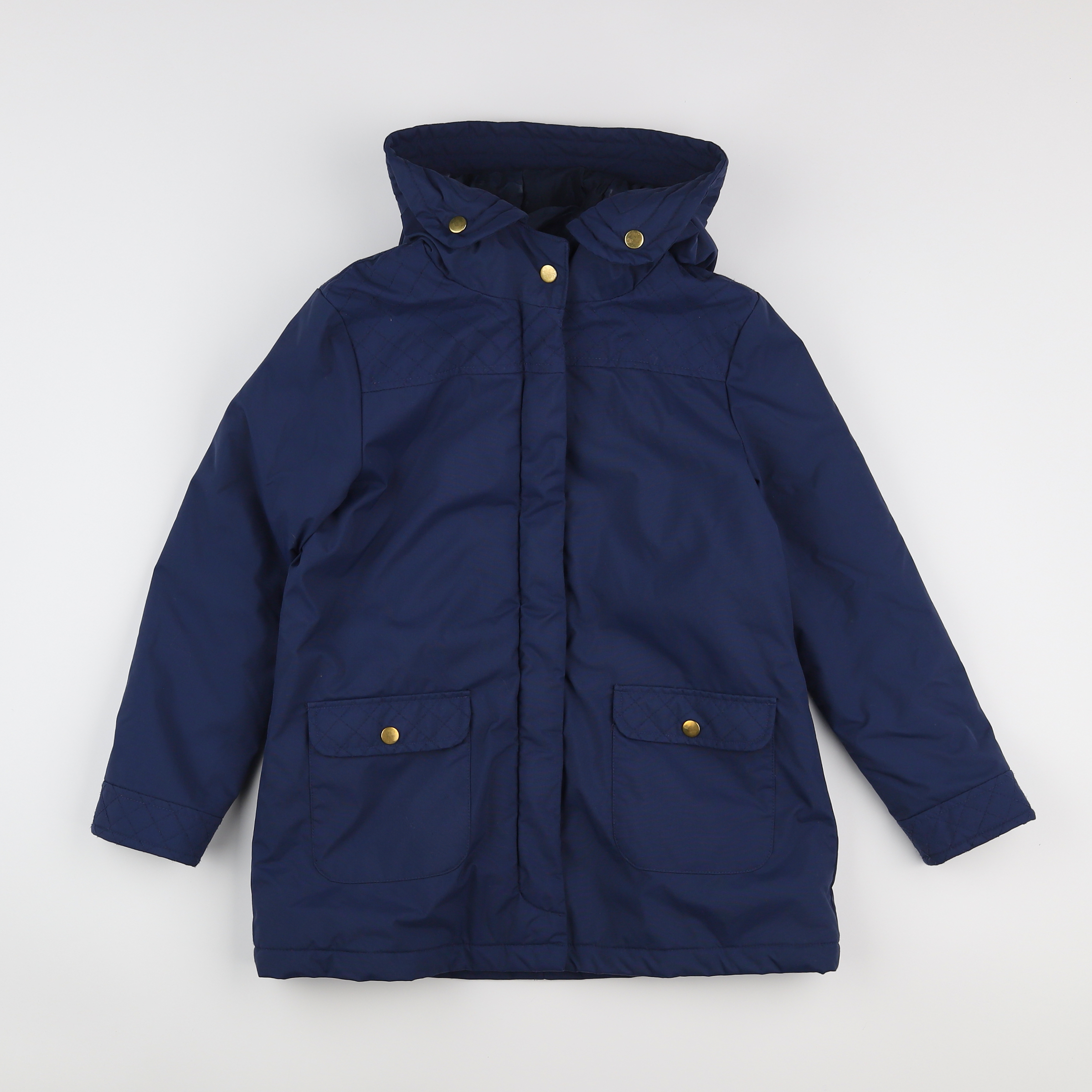 Cyrillus - parka bleu - 10 ans