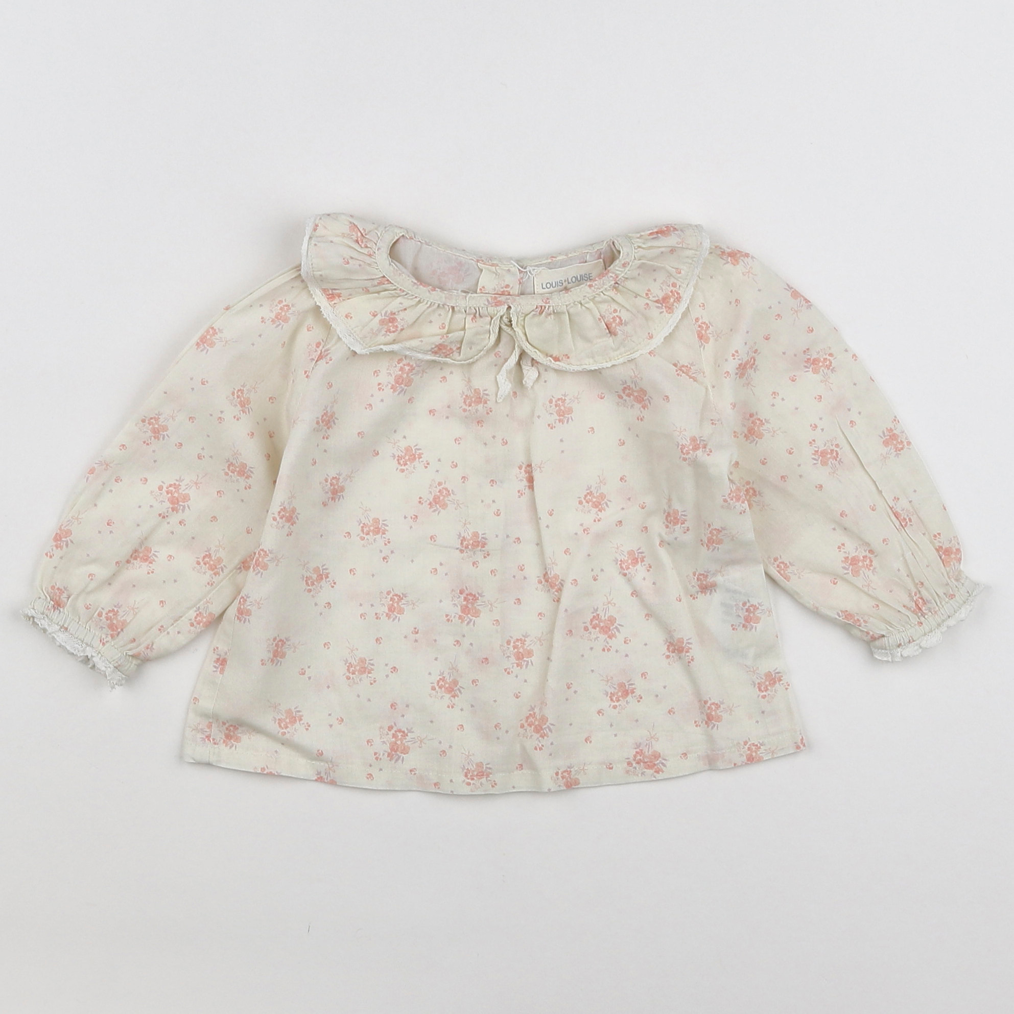 Louis et Victorie - blouse beige - 6 mois