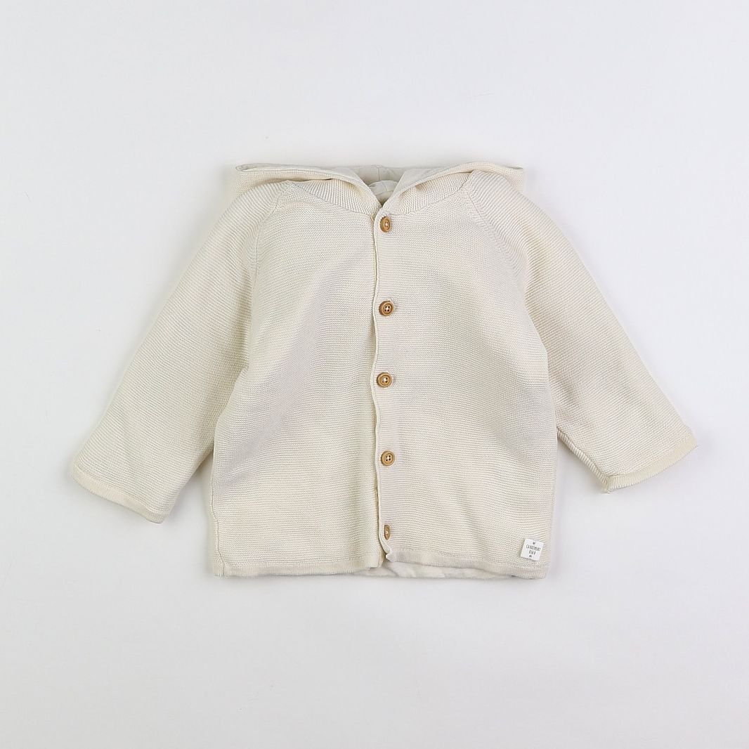 Carrément Beau - gilet beige - 9 mois