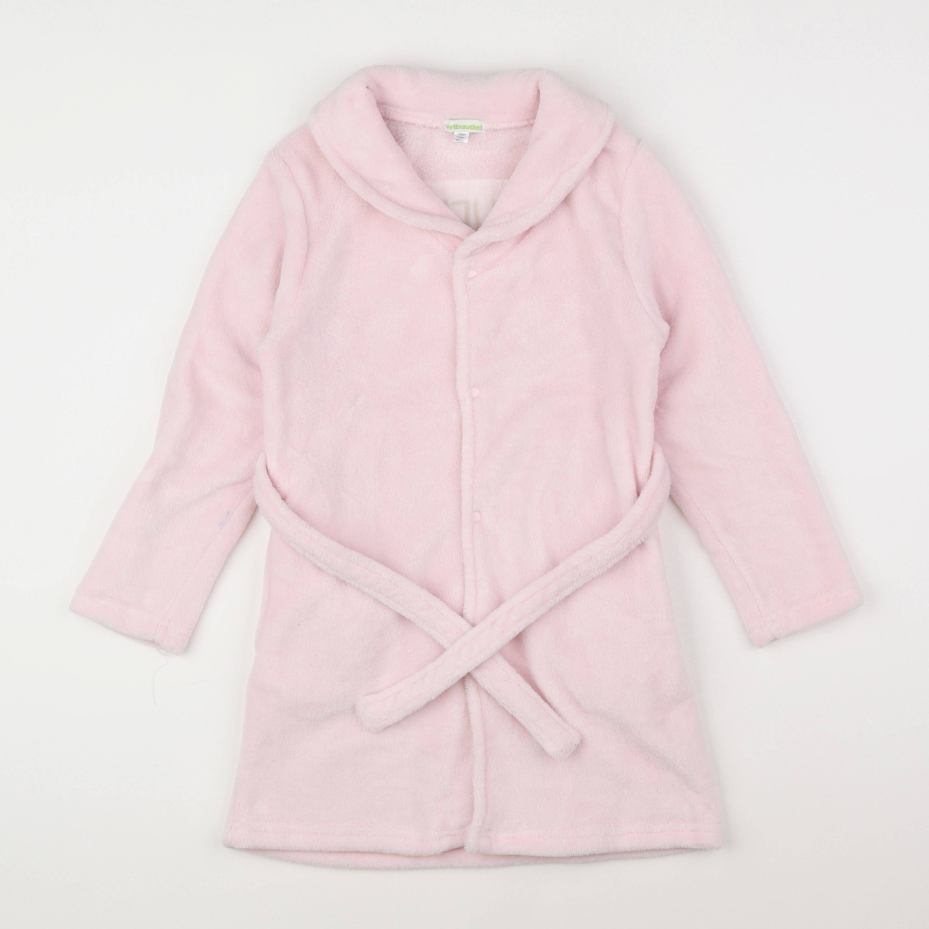 Vertbaudet - robe de chambre rose - 8 ans